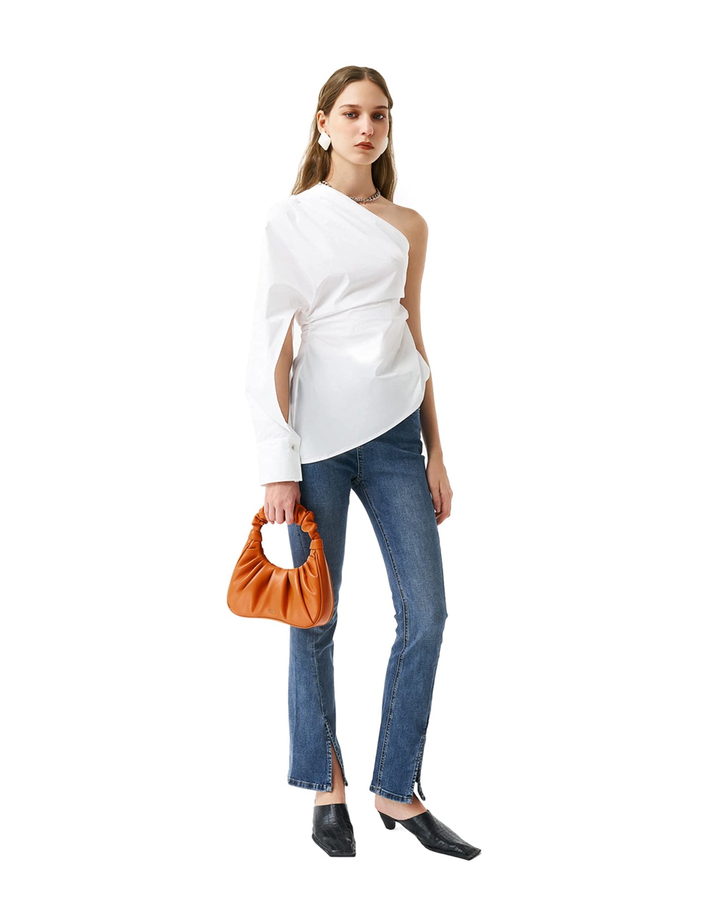 EBXN Bolso Hobo fruncido Gabbi para mujer