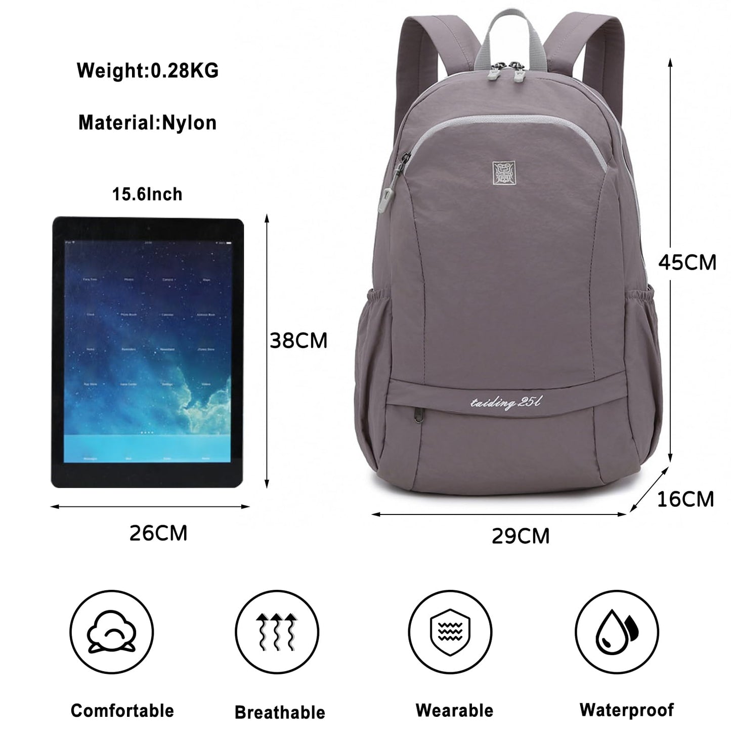 EBXN Mochila Plegable