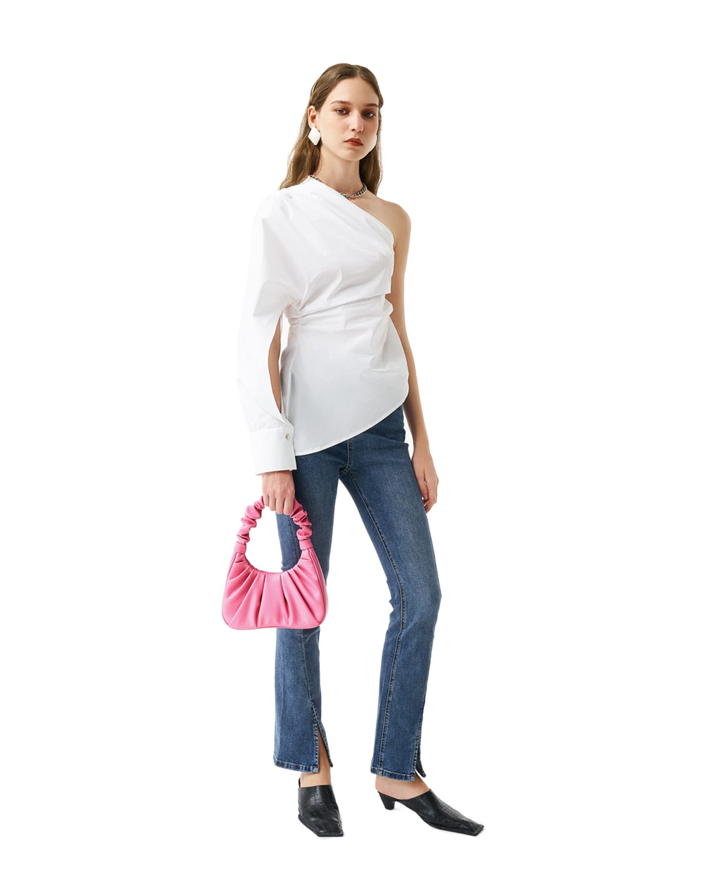 EBXN Bolso Hobo fruncido Gabbi para mujer