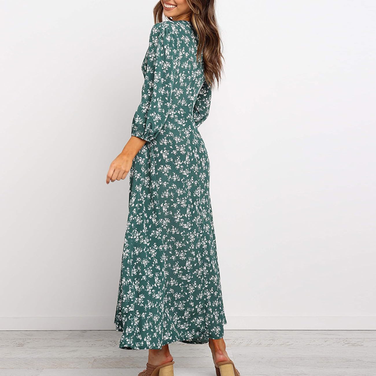 EBXN Vestidos Mujer Floral