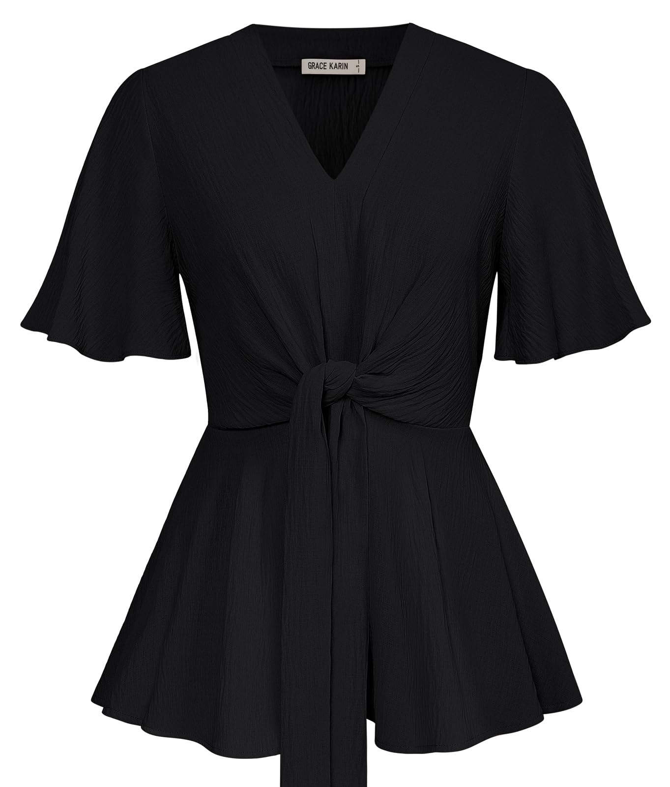 EBXN Mujer Casual Manga Larga Jersey