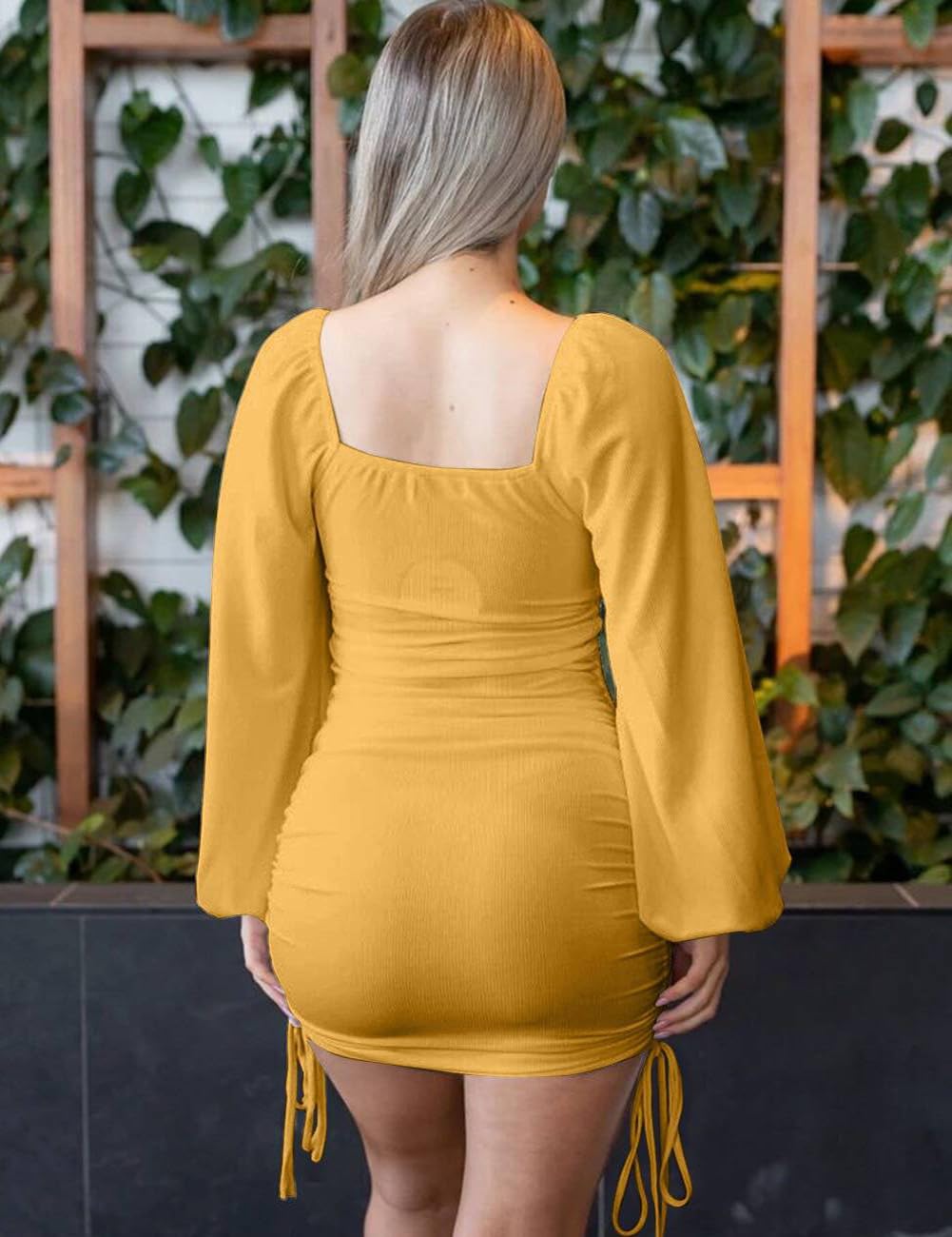 Vestido Mujer Corto Mini Bodycon