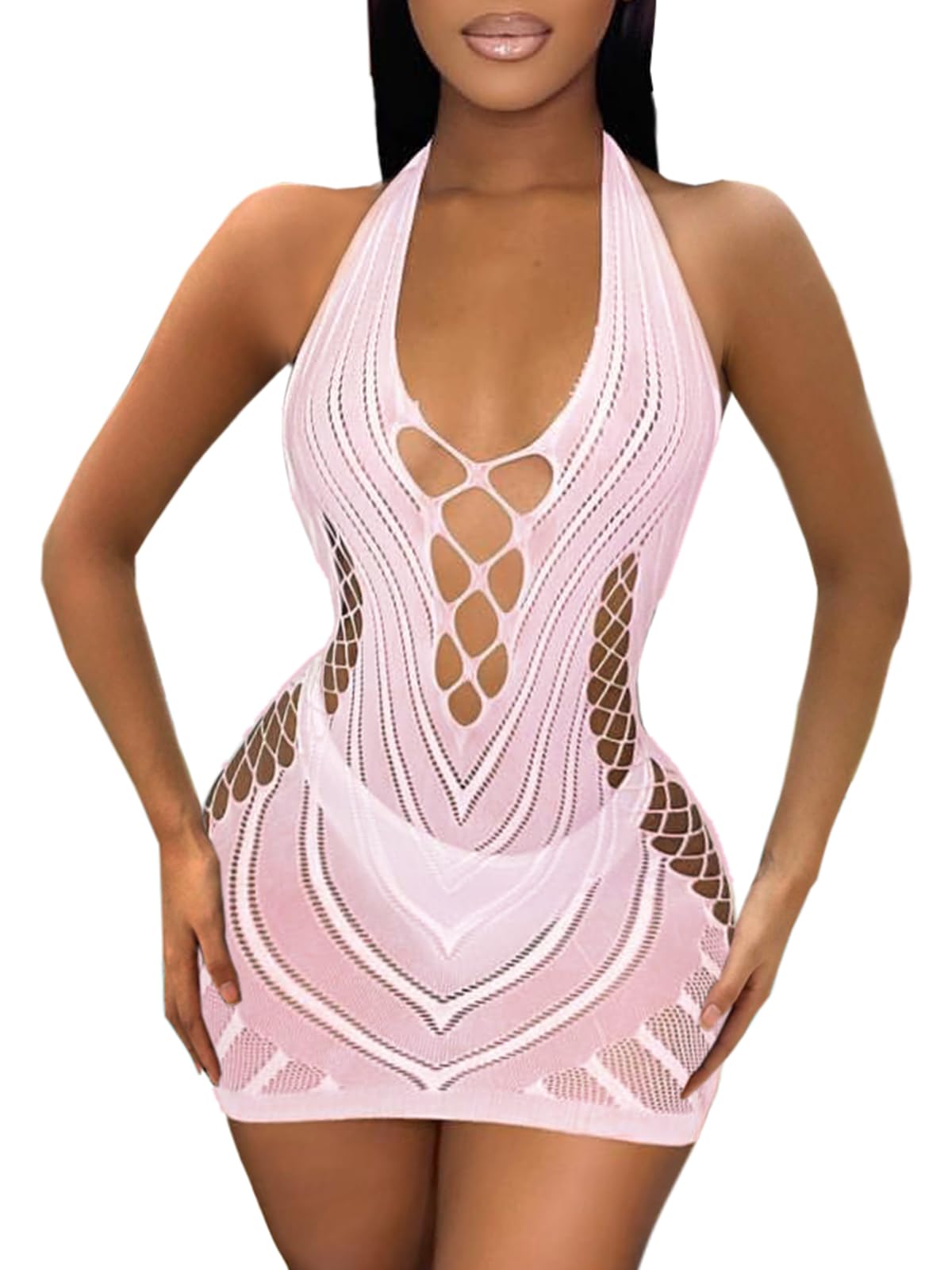 Sexy Pijama Fiesta Bodycon Mini Dress