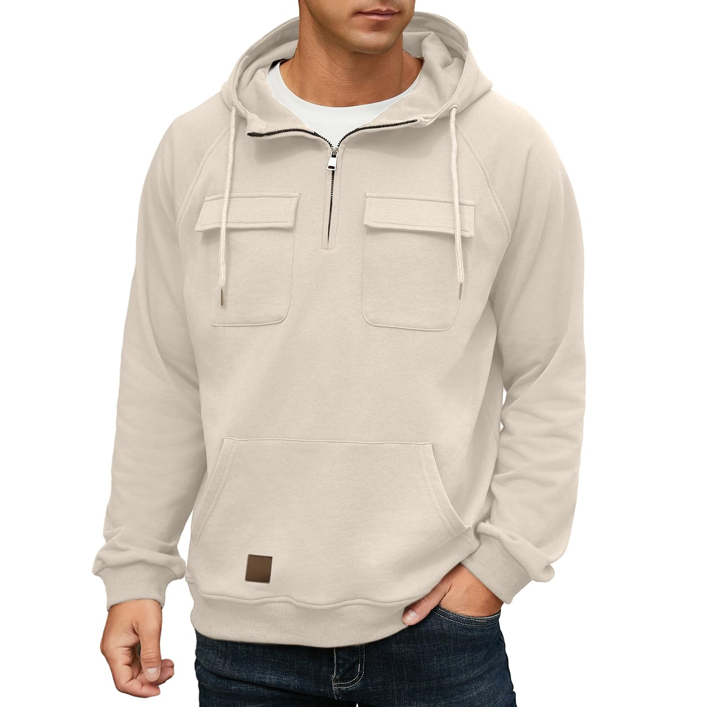 EBXN Men's Cargo Hoodies
