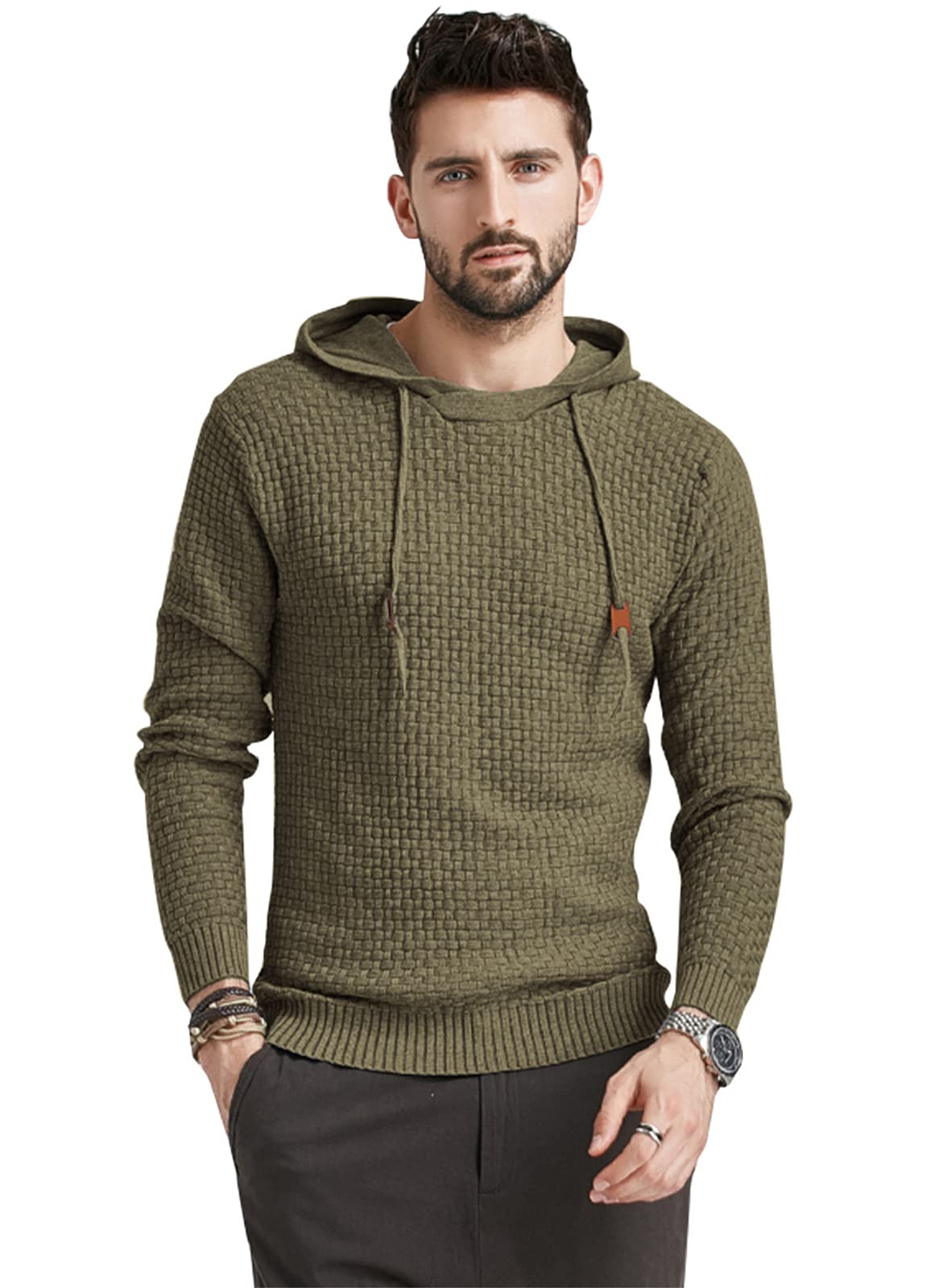 EBXN Sudadera con Capucha para Hombre