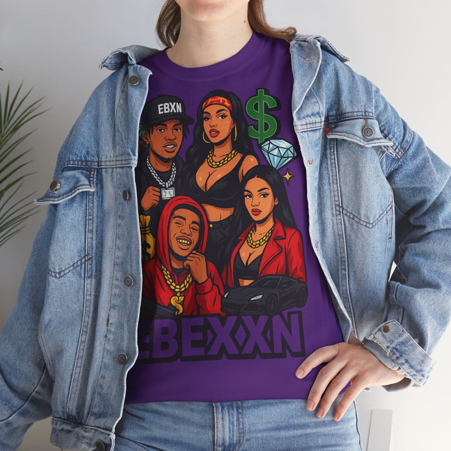 eBexxin - Stylish Unisex Hip Hop Fashion t-shirt