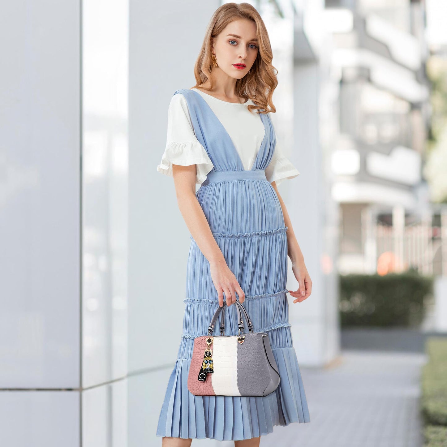 EBXN Moda Bolsos de Mano Mujer