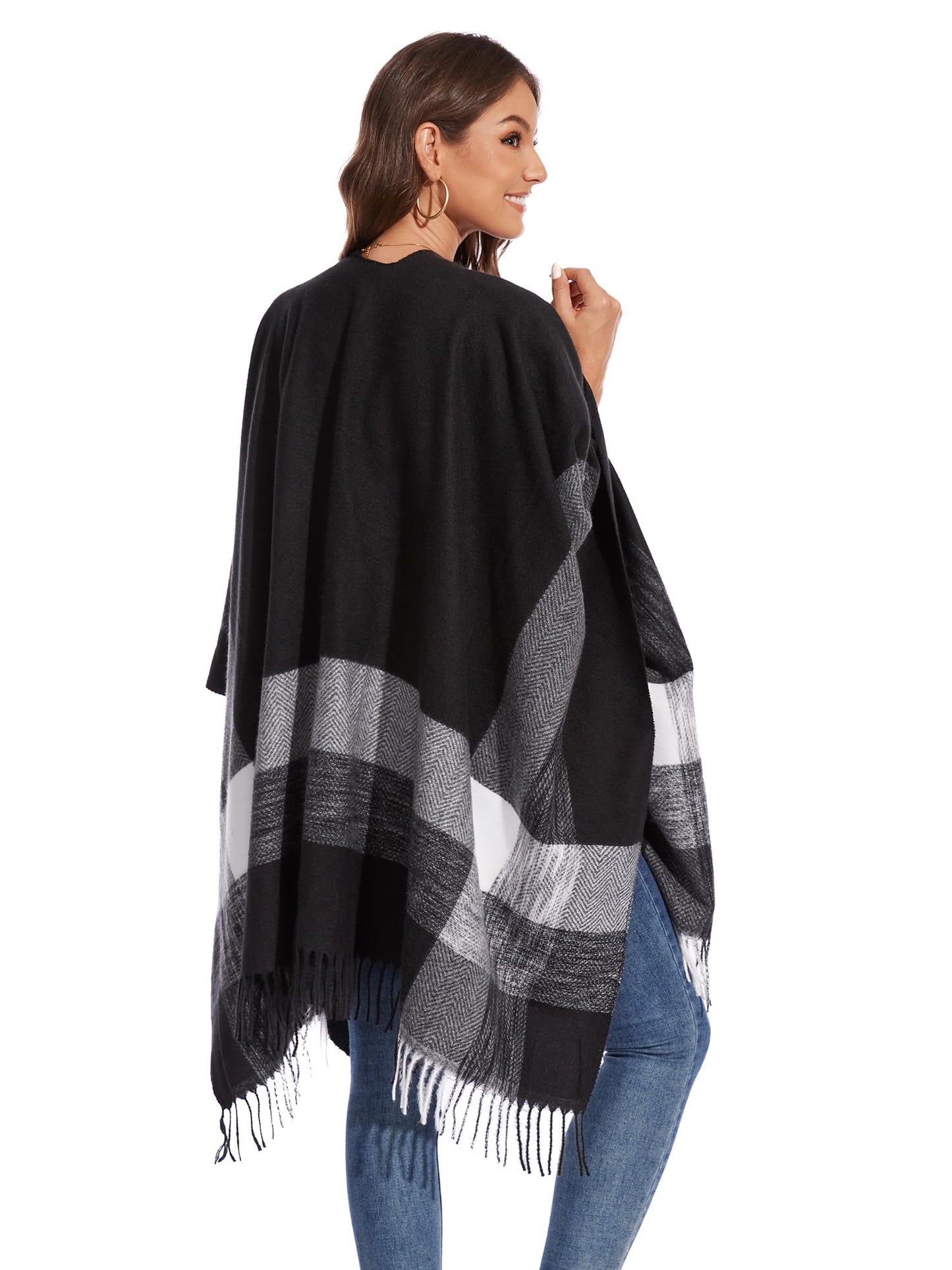EBXN Colornial Chal Elegante para Mujer