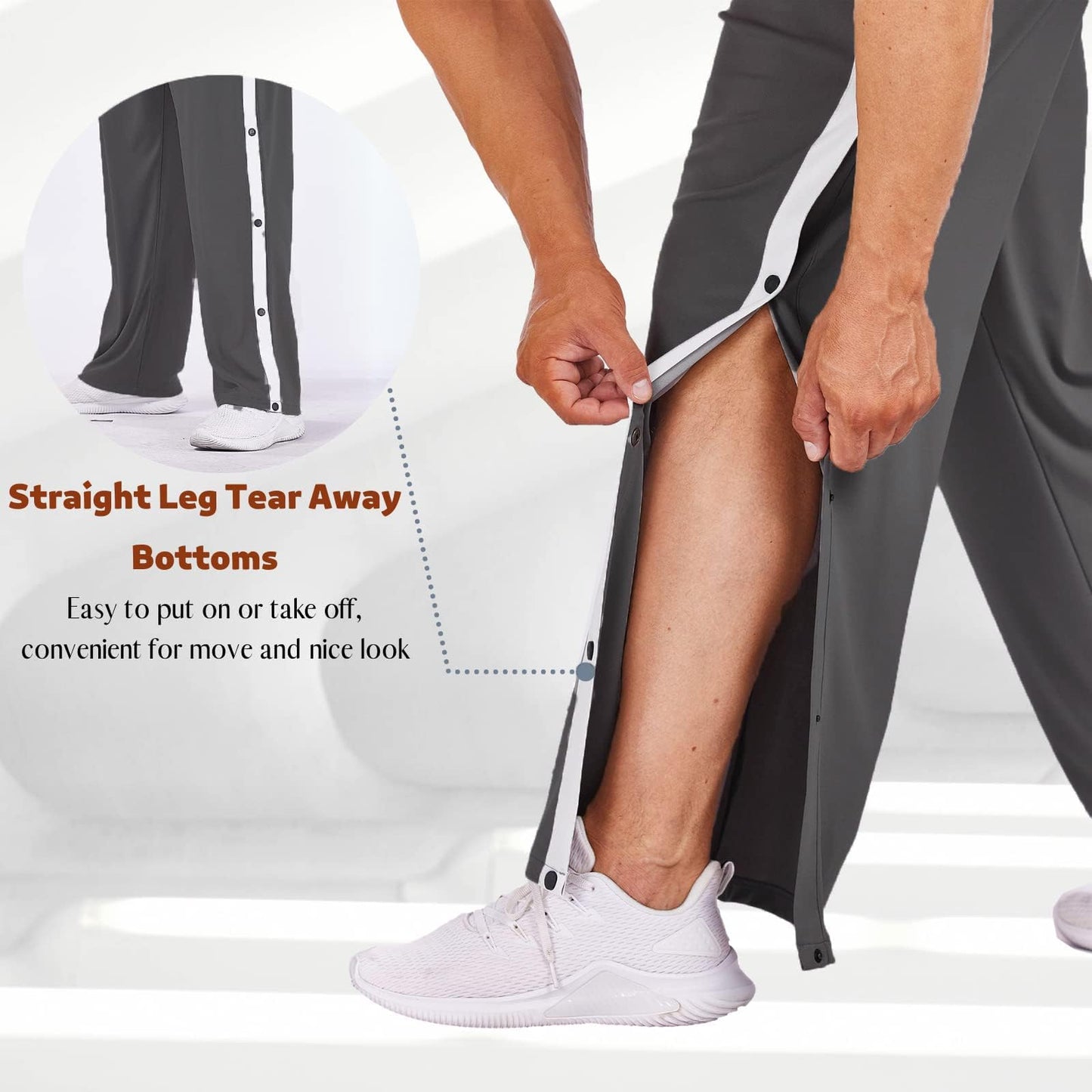EBXN Pantalone de Jogging para Hombre