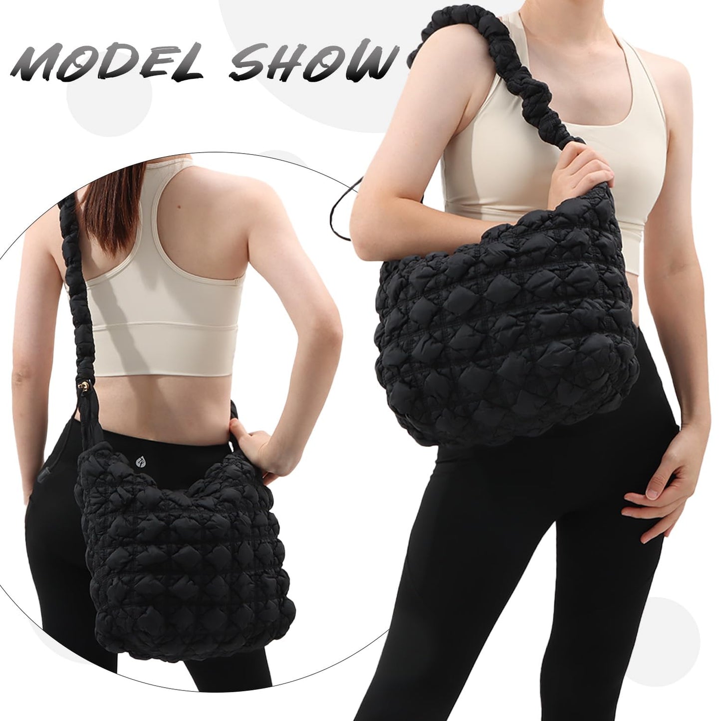 EBXN Puffer Shoulder Bag