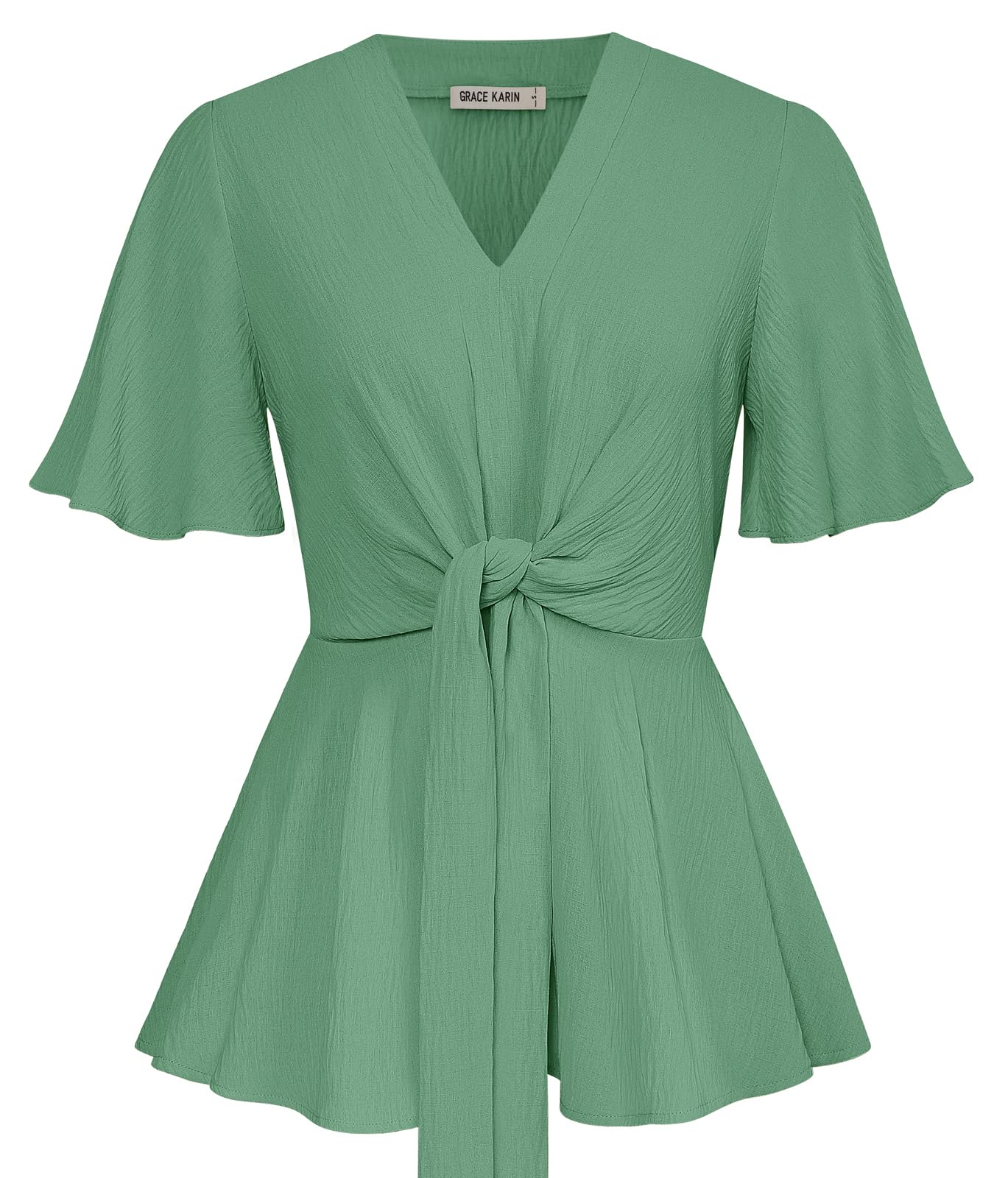 EBXN Mujer Casual Manga Larga Jersey