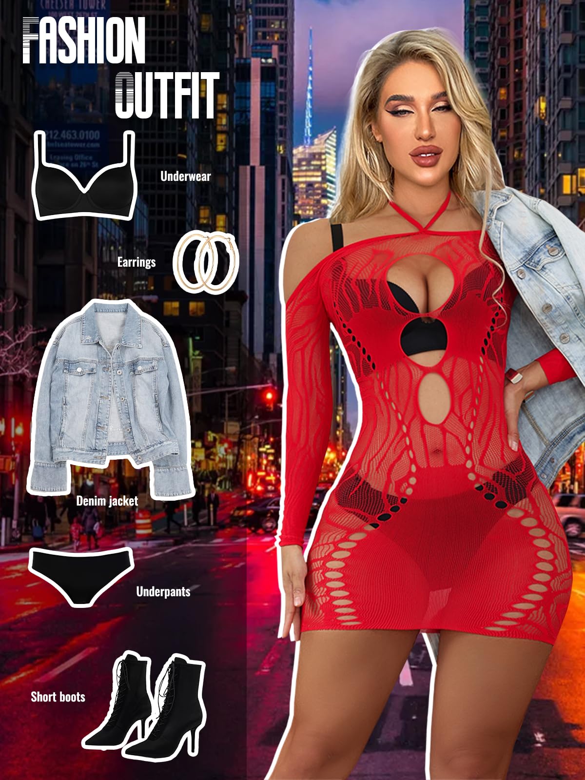 Vestido de Mujer Sexy