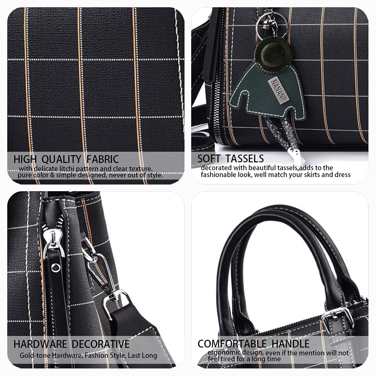 EBXN Mujer Bolsos Bandolera