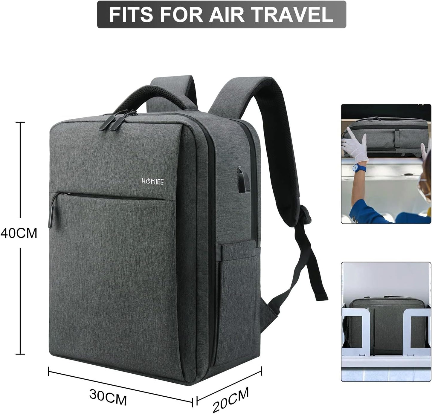 EBXN Mochila para portátil de viaje