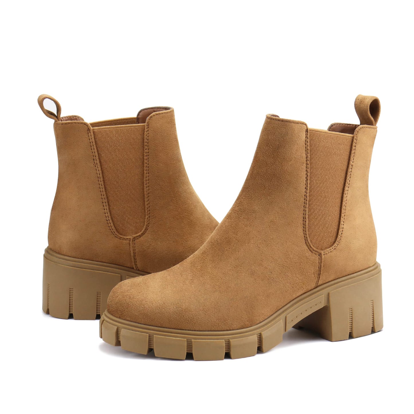 EBXN Women Platform Ankle Boots