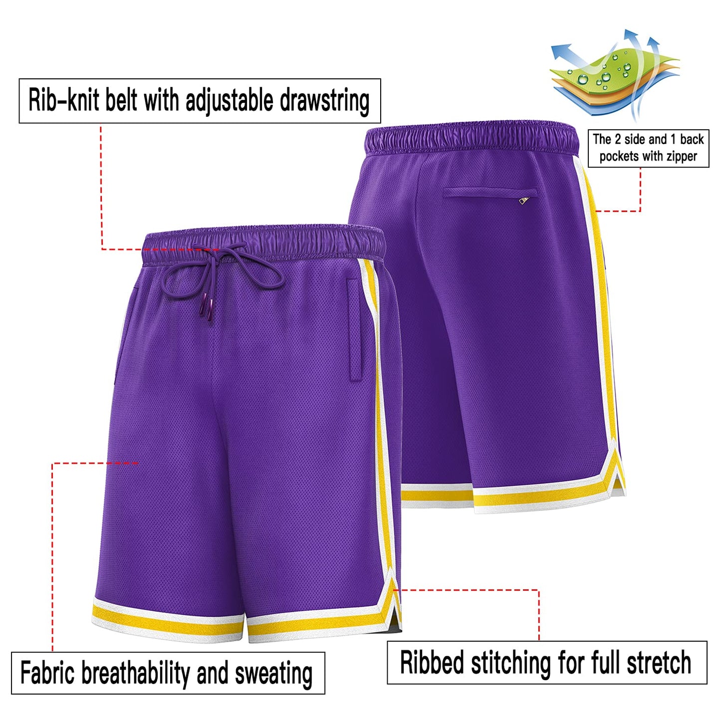Men’s Mesh Basketball Shorts