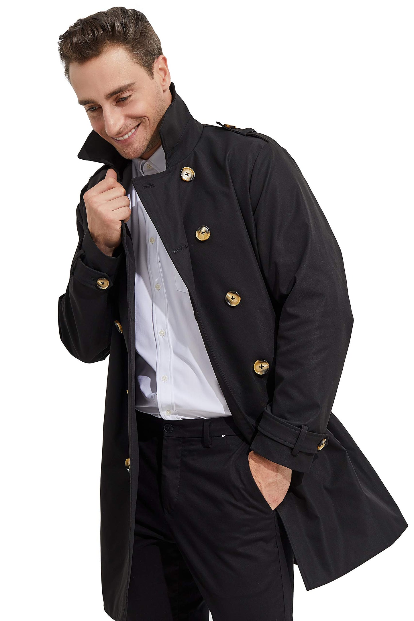 EBXN Orolay Gabardina de Hombre
