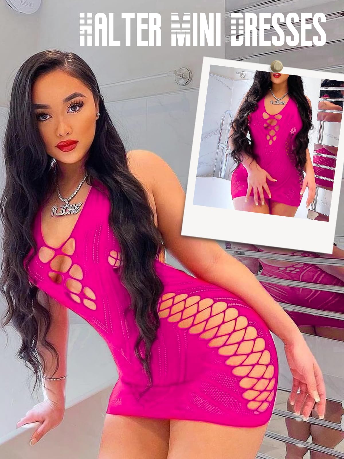 Sexy Pijama Fiesta Bodycon Mini Dress