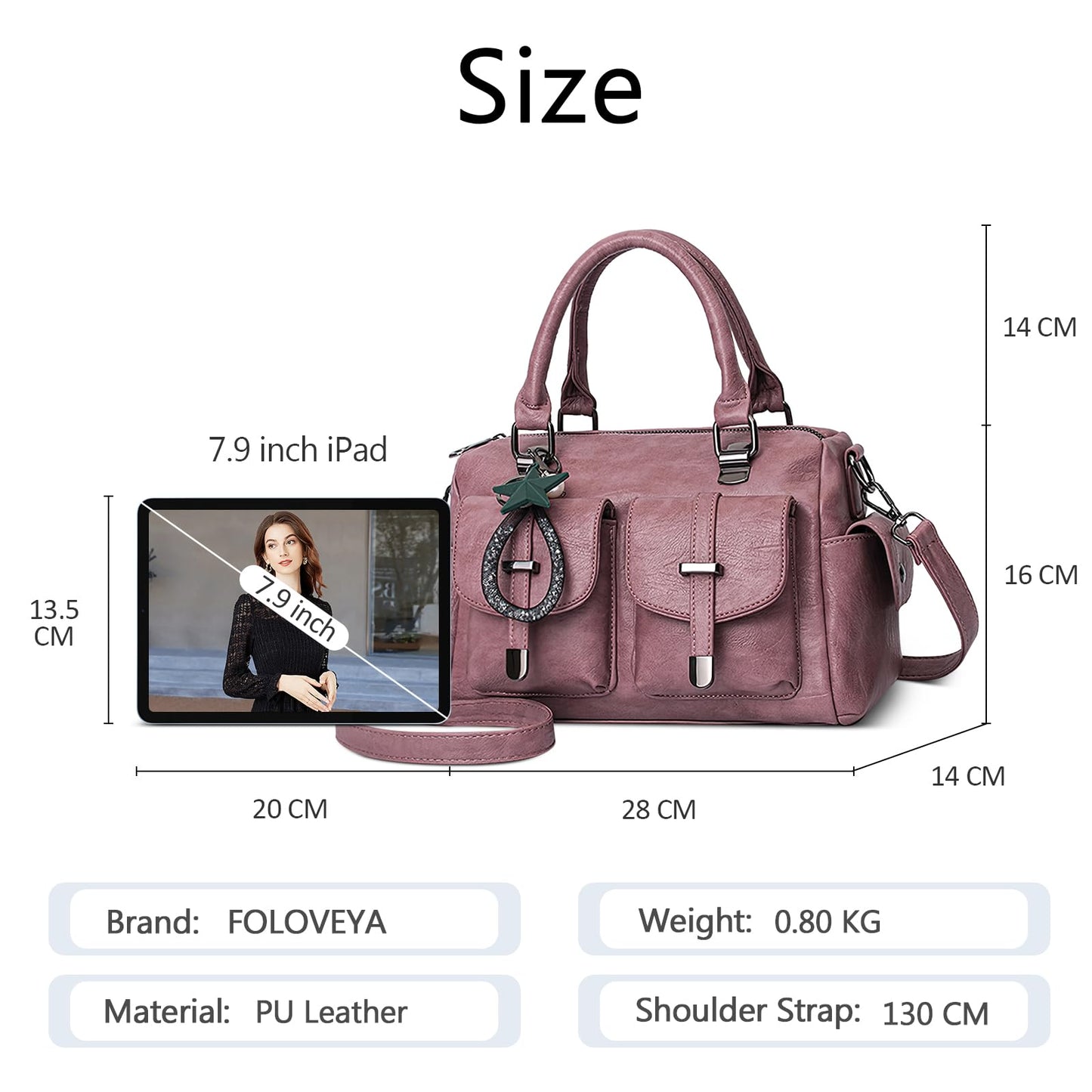 EBXN Retro Bolsos de Mujer