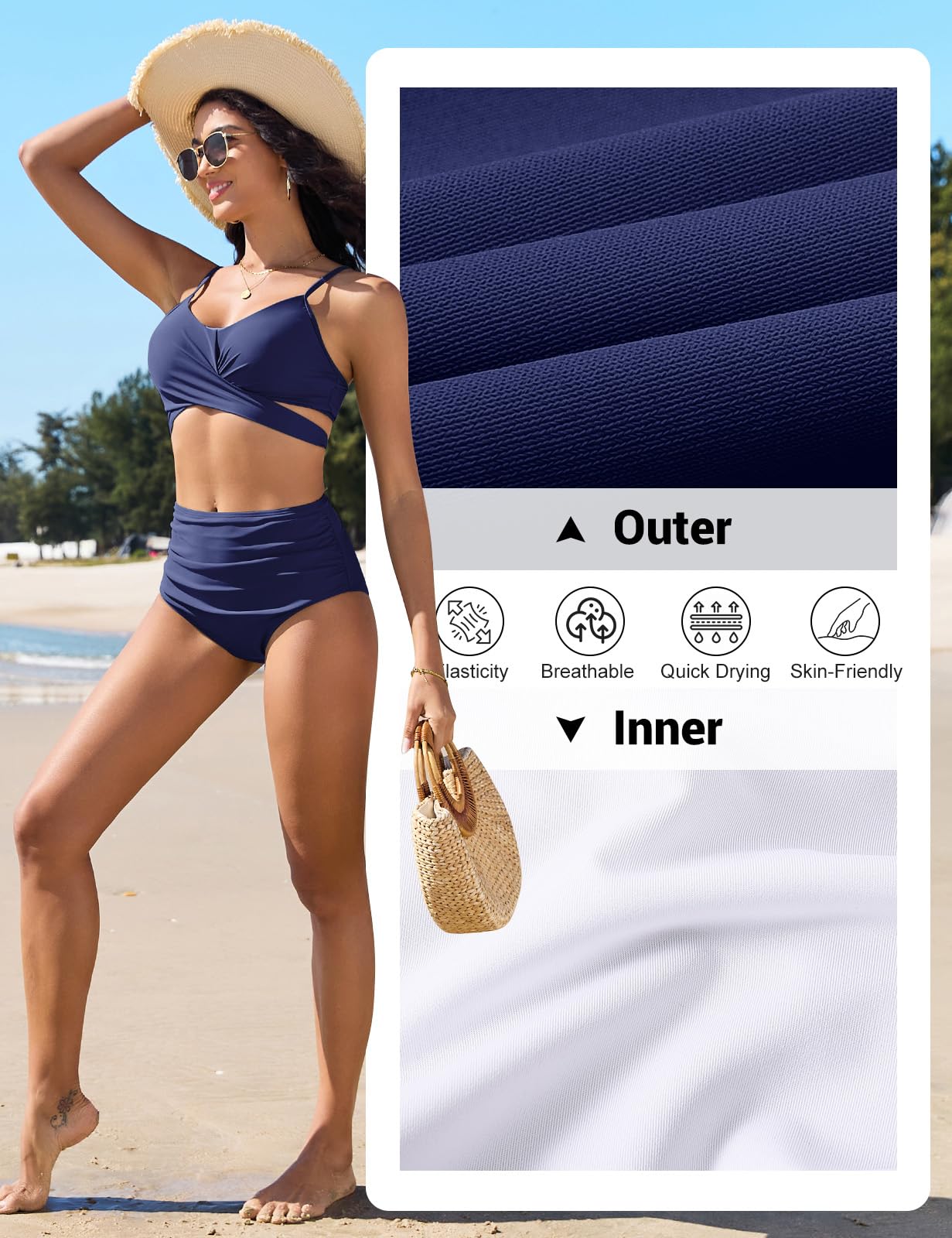Waisted Bathing Suit