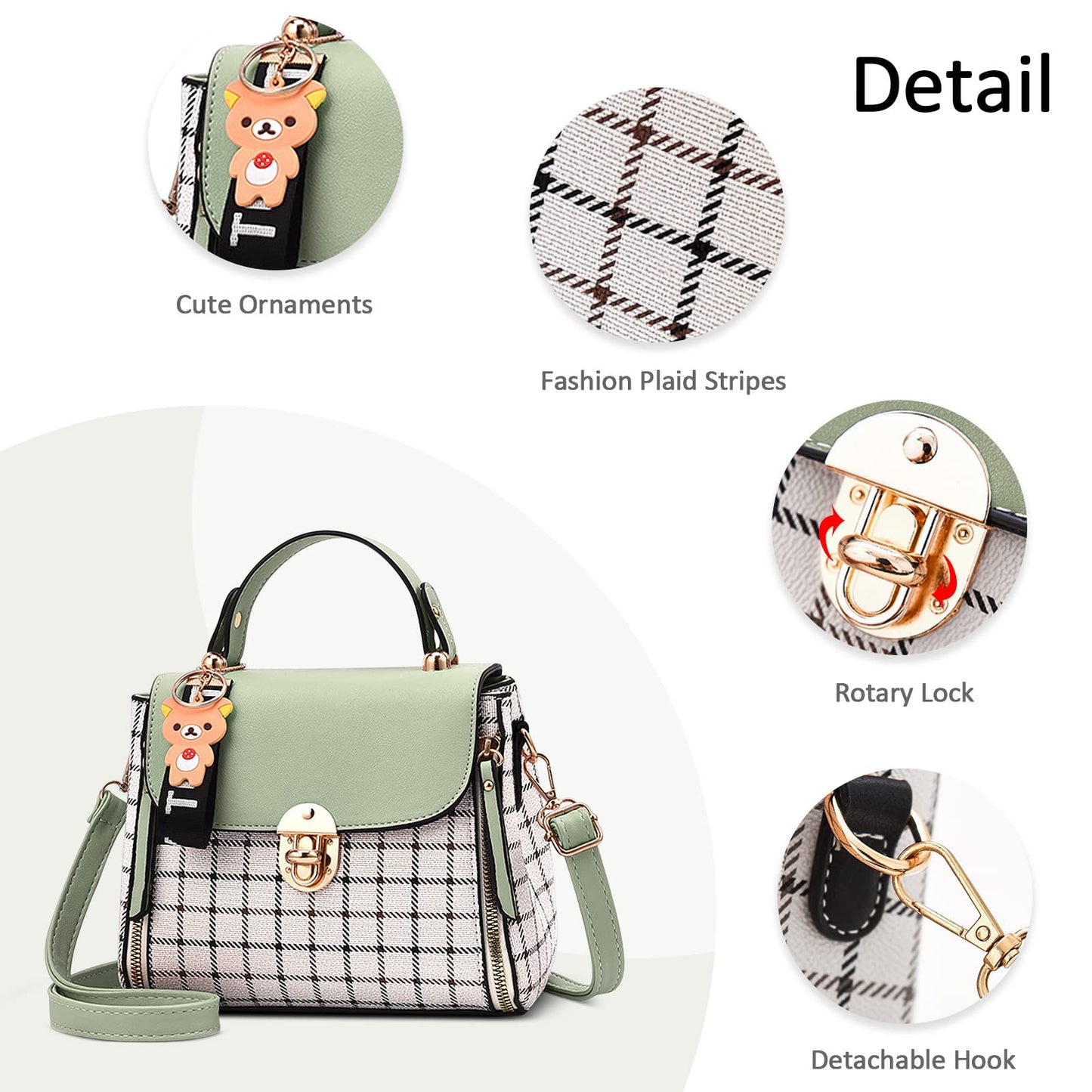 EBXN Moda Bolso de Mujer