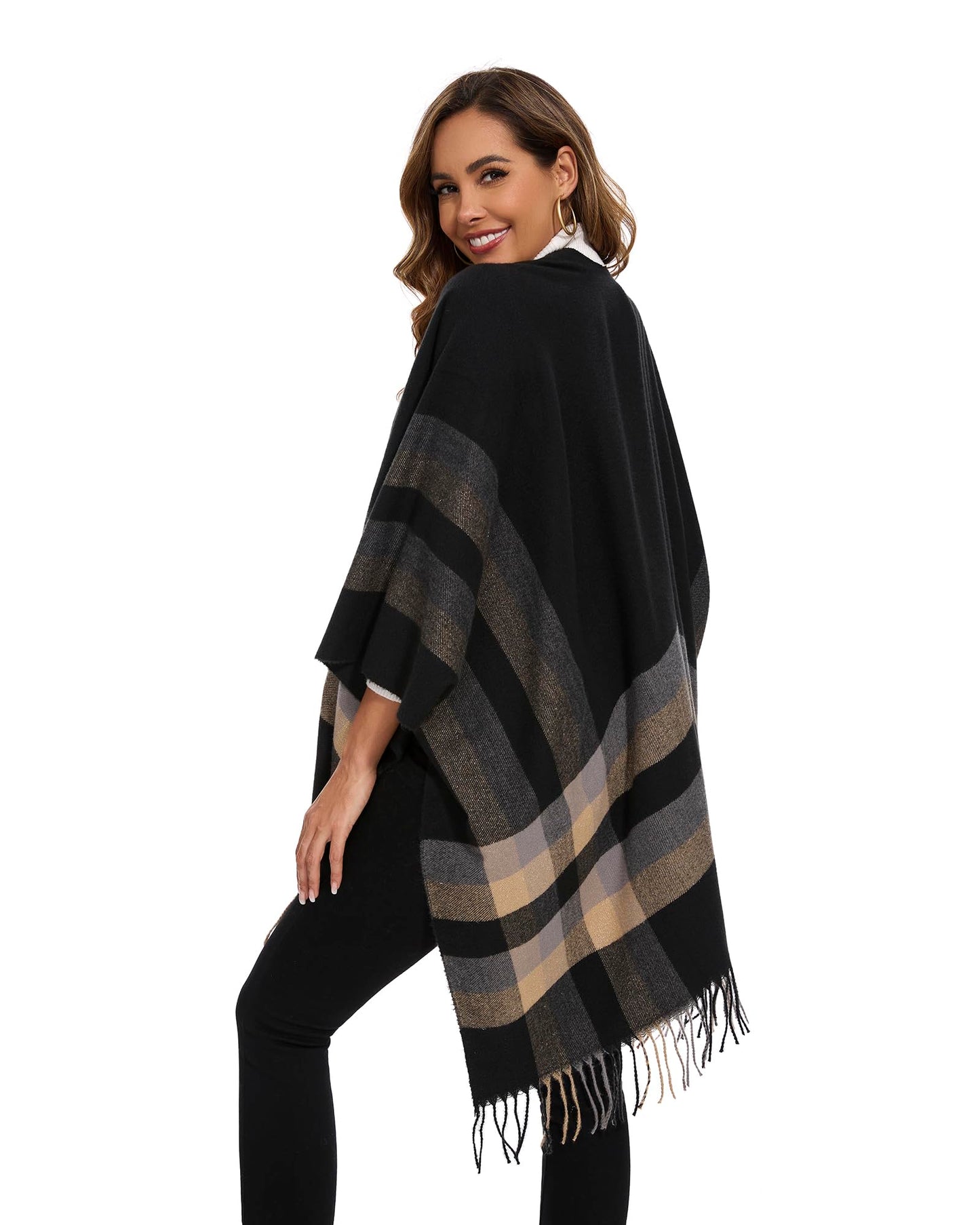 EBXN Colornial Chal Elegante para Mujer