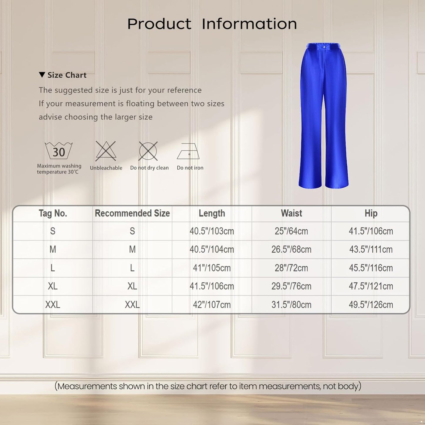 EBXN Pantalones de Traje