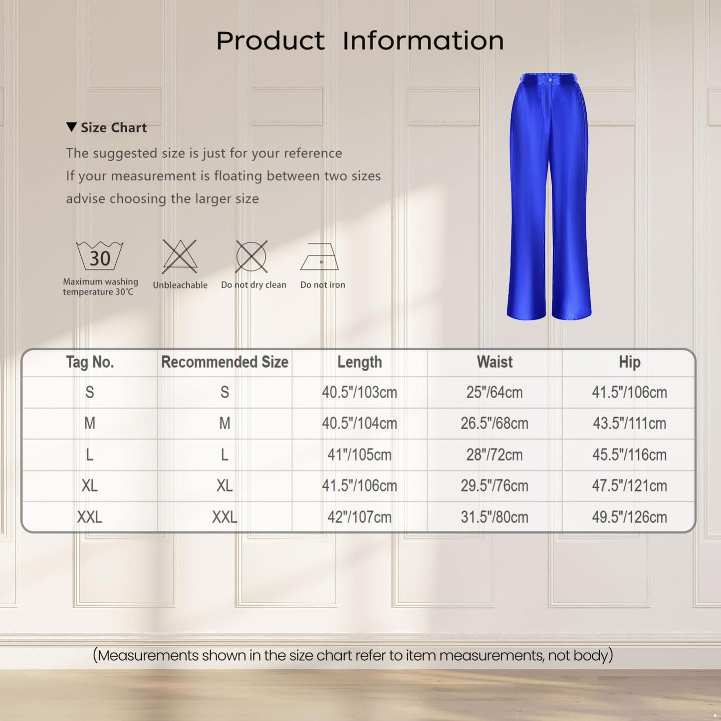 EBXN Pantalones de Traje