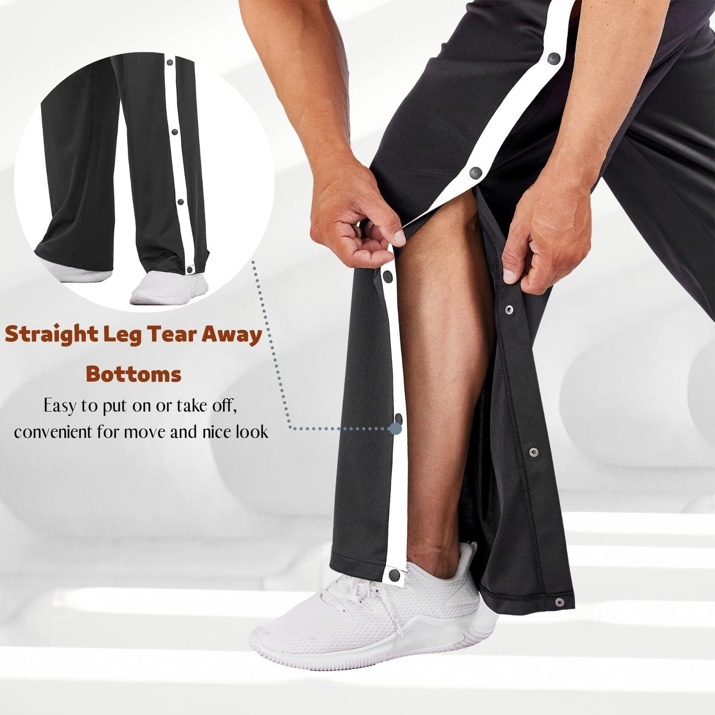 EBXN Pantalone de Jogging para Hombre
