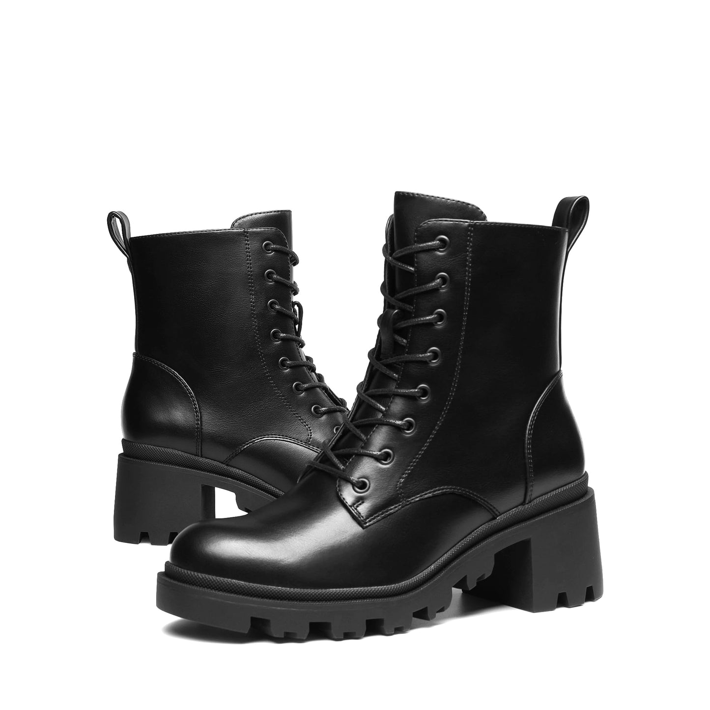 EBXN DREAM PAIRS Botas Militares Mujer