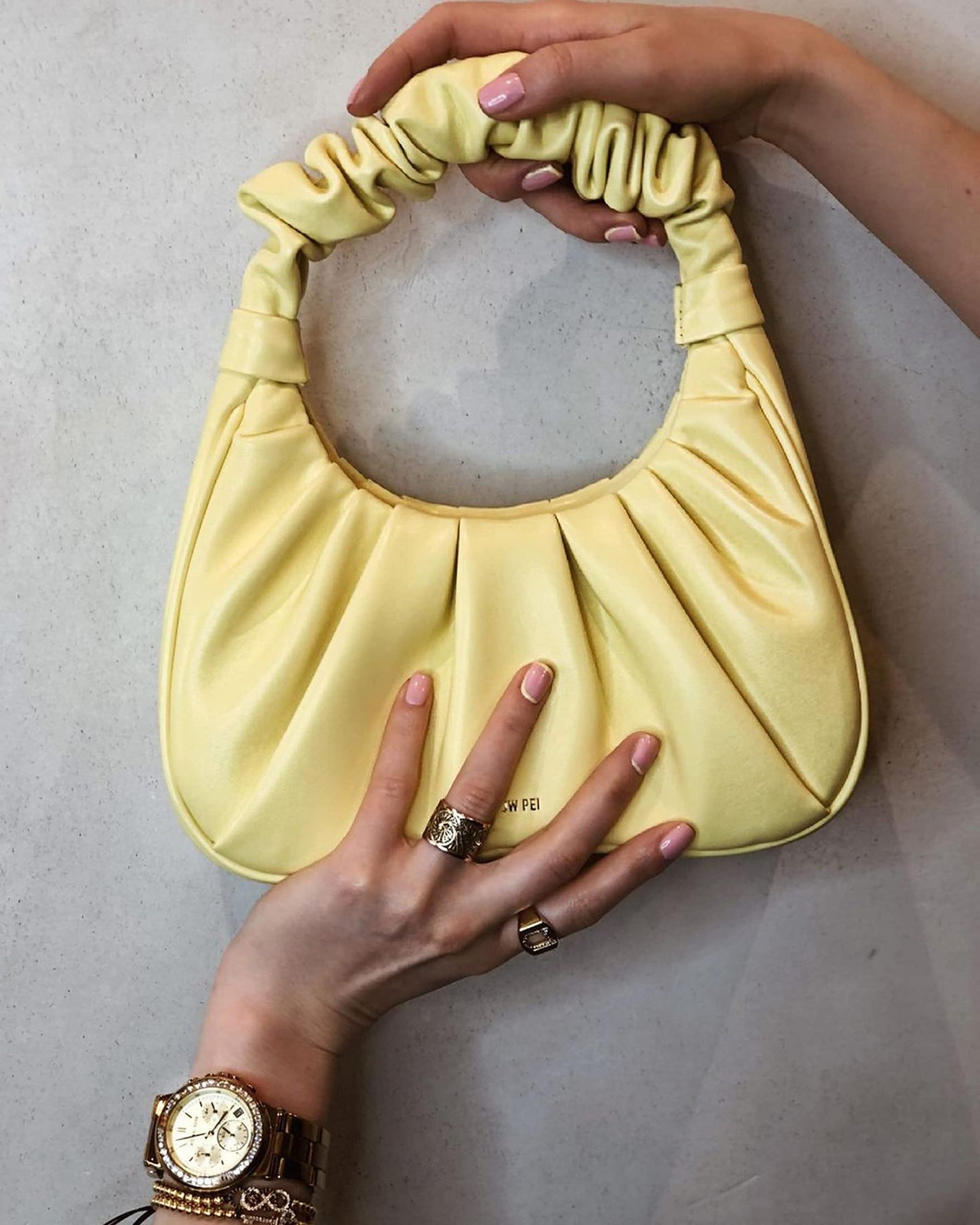 EBXN Bolso Hobo fruncido Gabbi para mujer