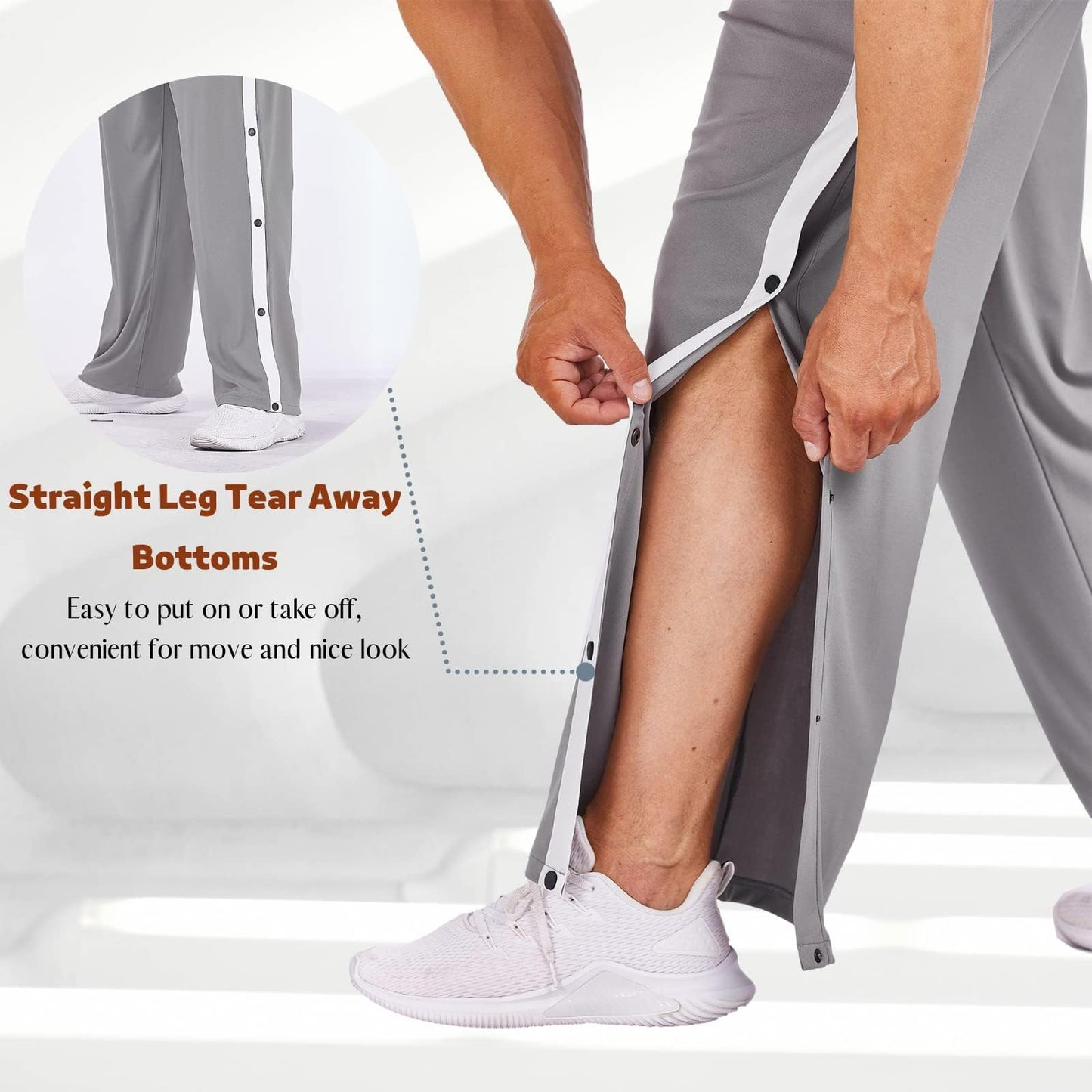 EBXN Pantalone de Jogging para Hombre