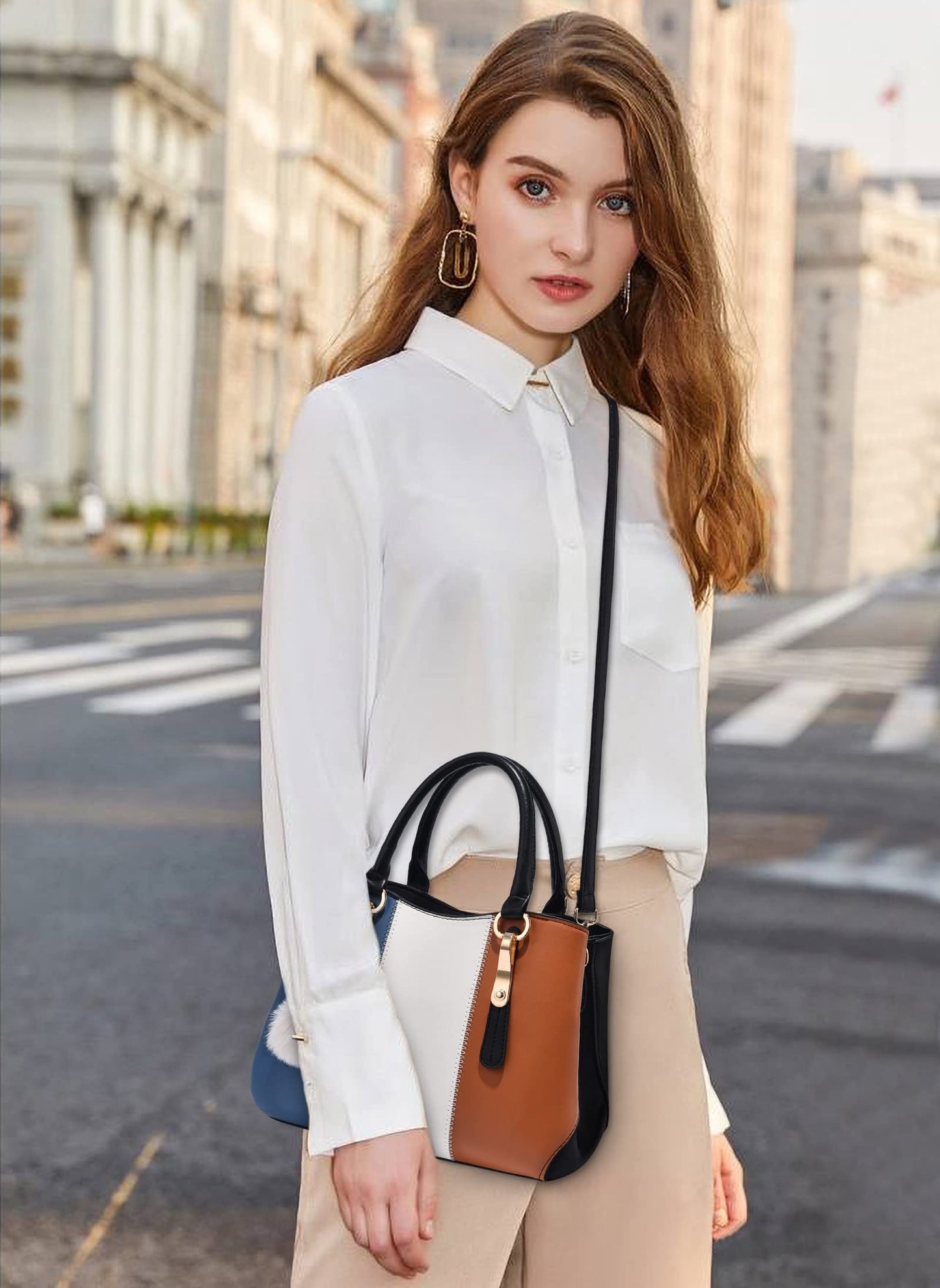 EBXN Bolsos de Mano de Mujer