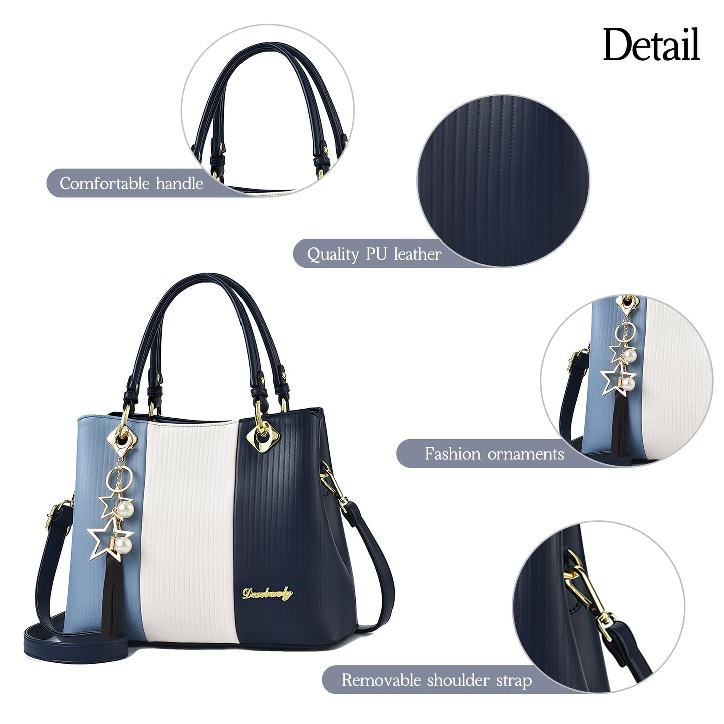 EBXN Elegante Bolsos De Mano