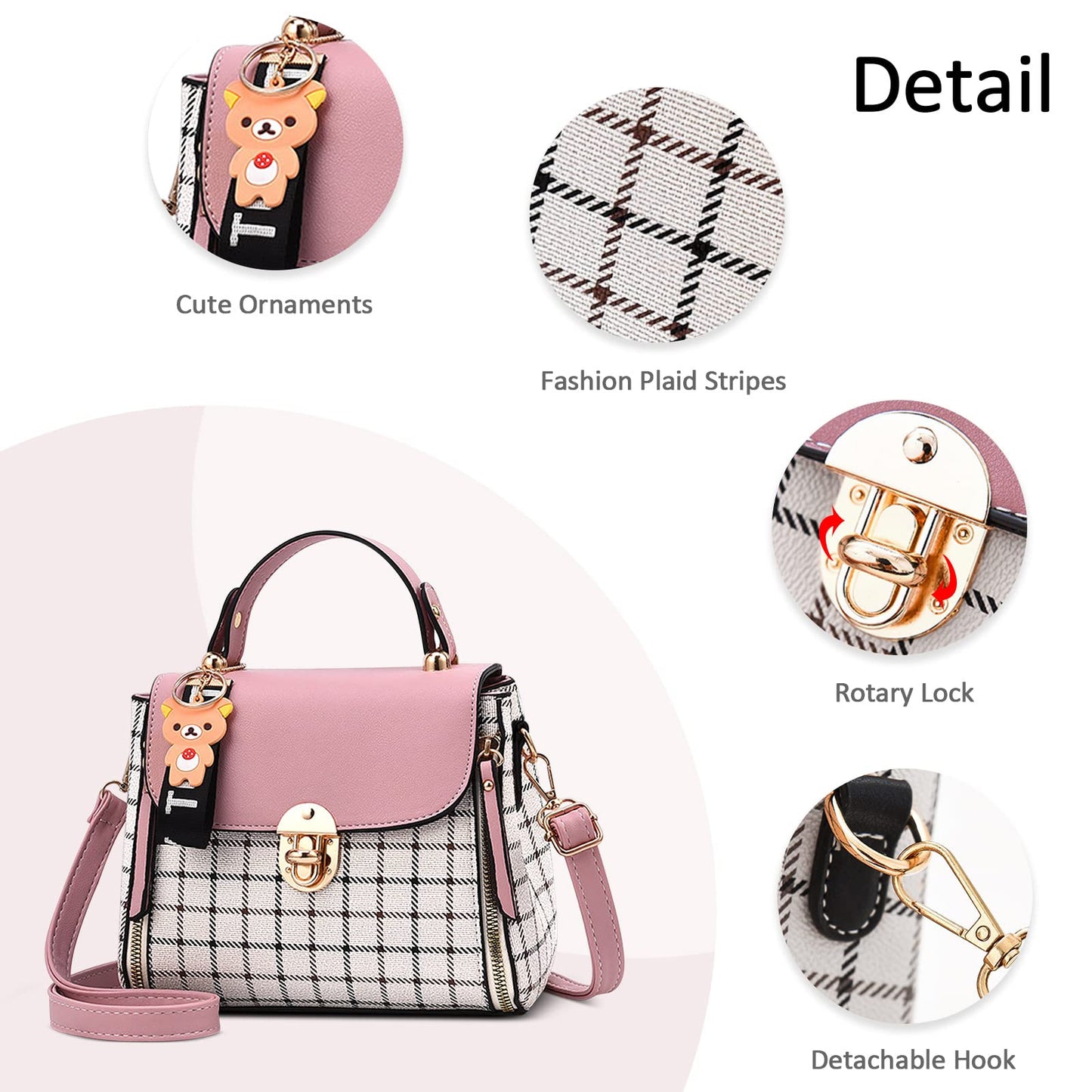 EBXN Moda Bolso de Mujer