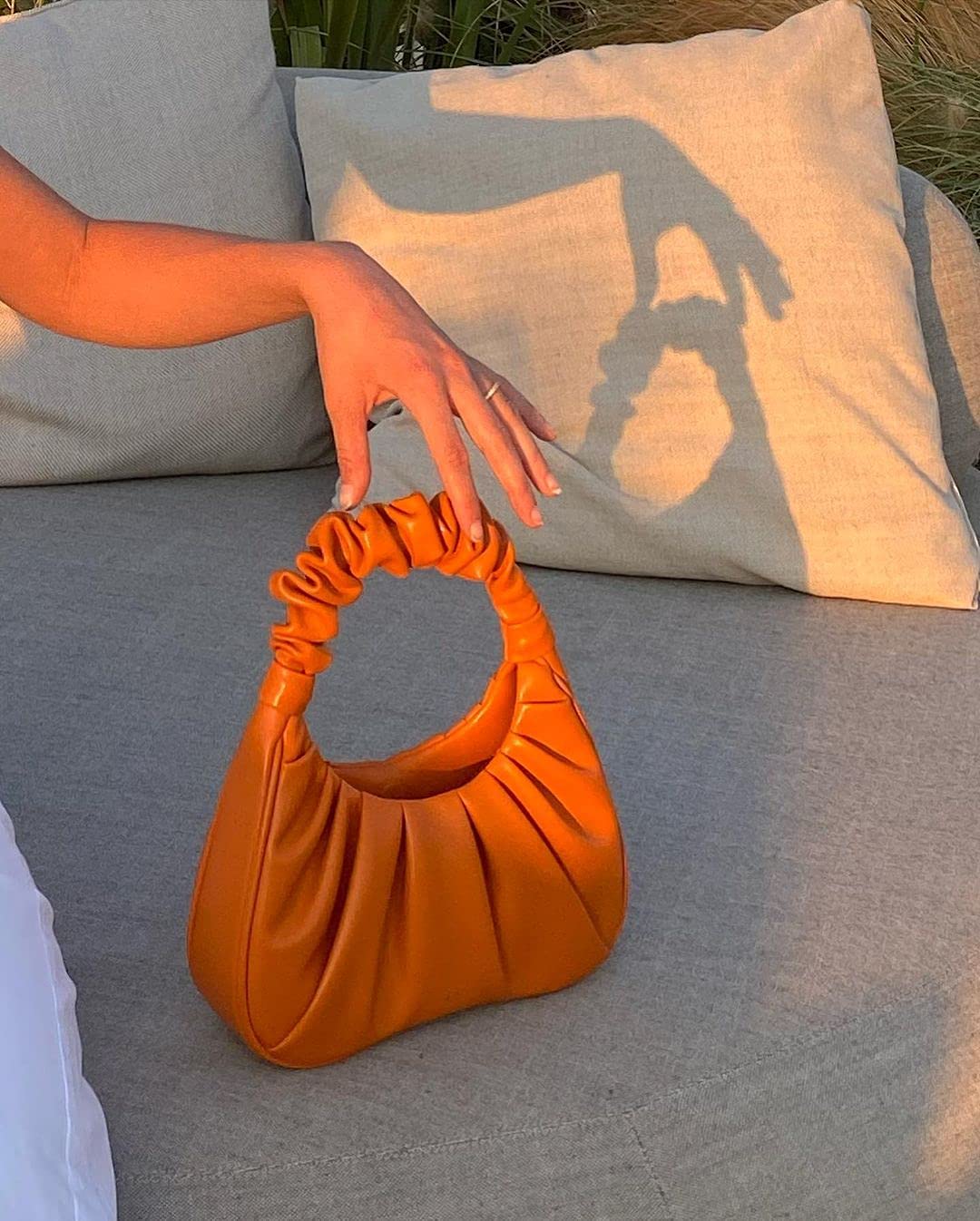 EBXN Bolso Hobo fruncido Gabbi para mujer