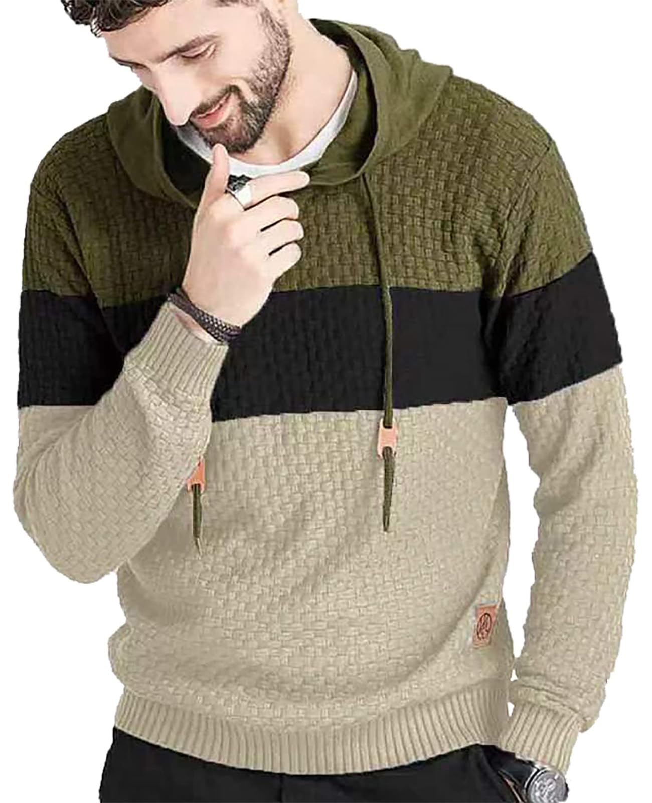 EBXN Sudadera con Capucha para Hombre