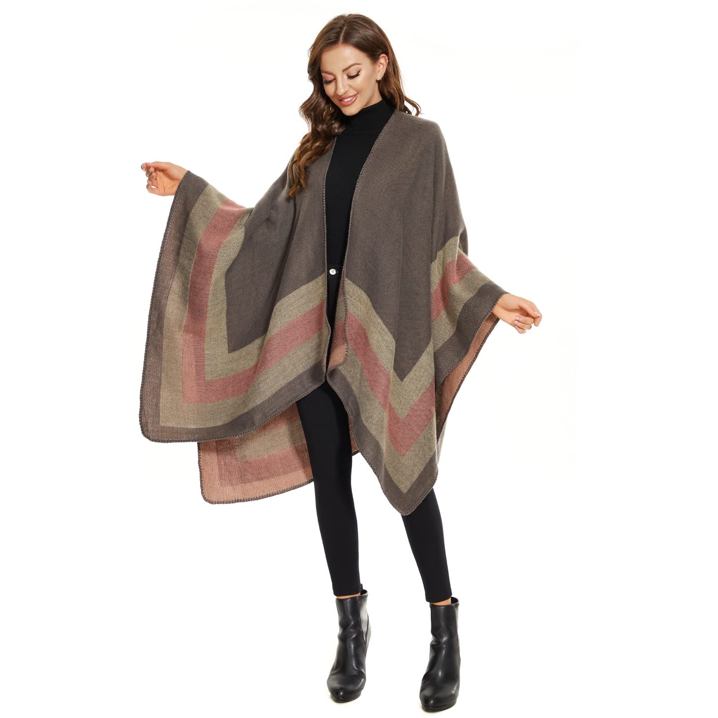 EBXN Colornial Chal Elegante para Mujer