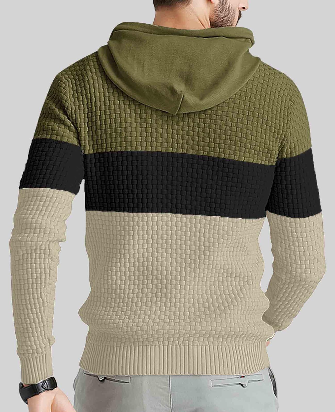 EBXN Sudadera con Capucha para Hombre