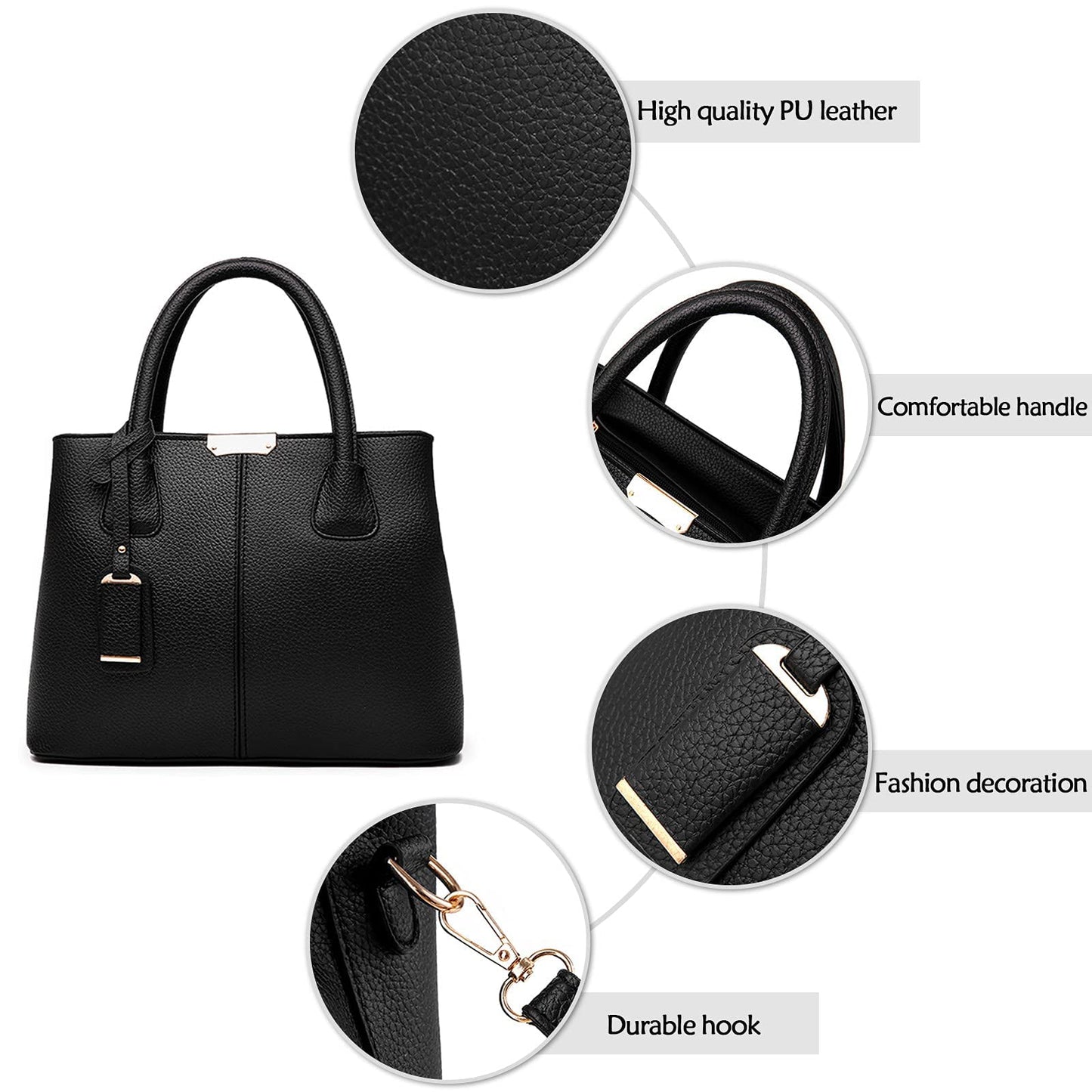 EBXN Moda Bolso de Mujer Bolso