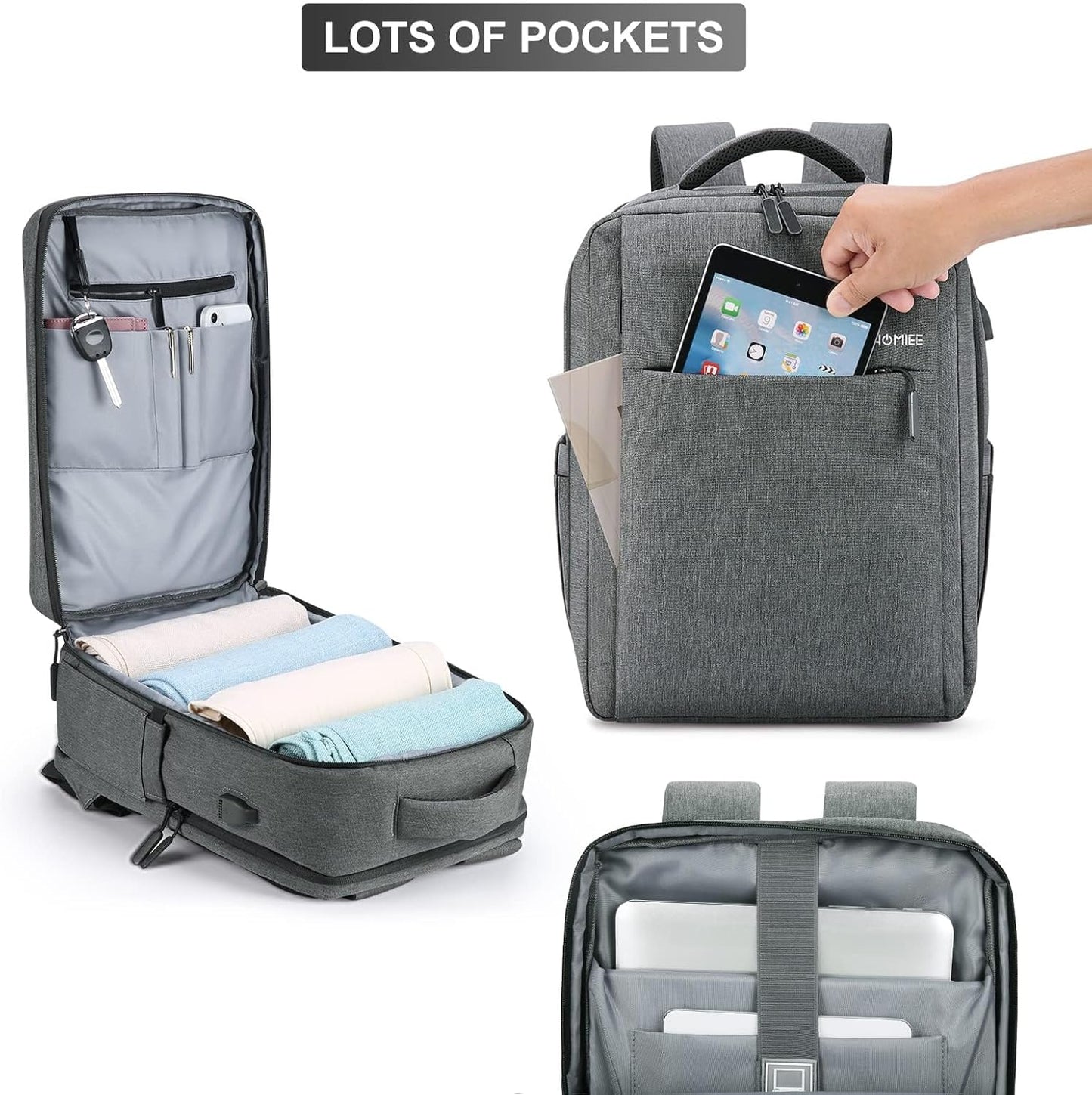 EBXN Mochila para portátil de viaje