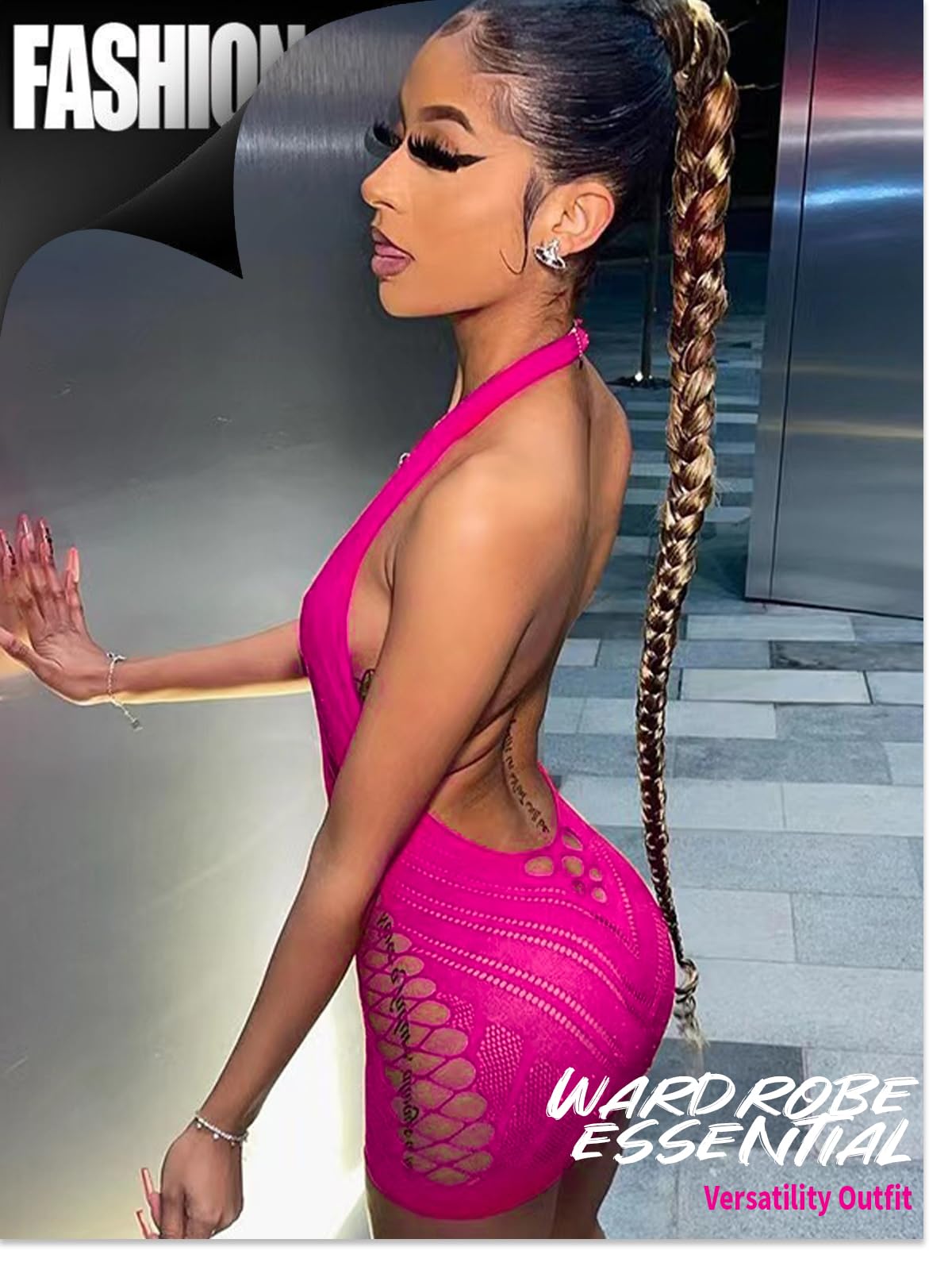 Sexy Pijama Fiesta Bodycon Mini Dress