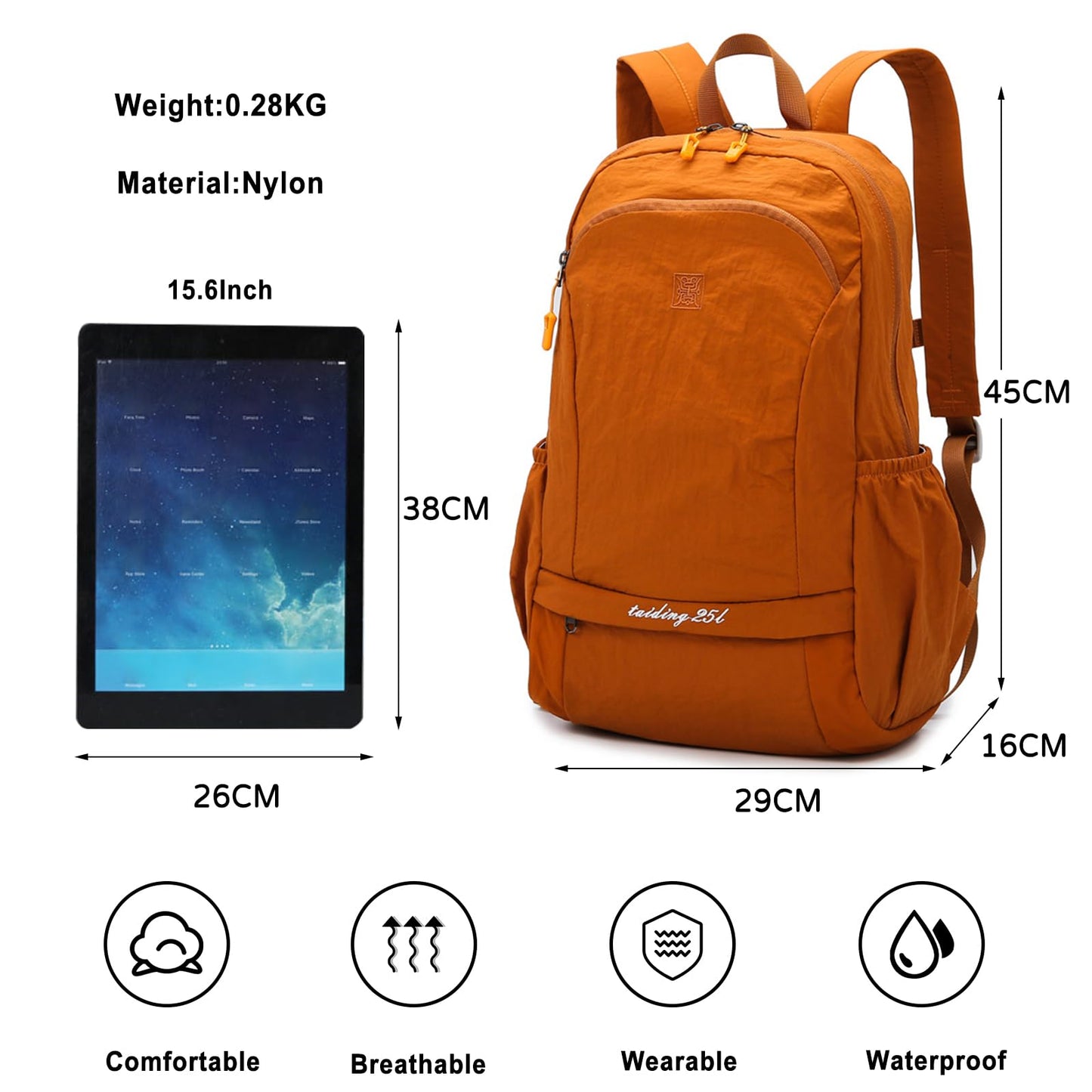 EBXN Mochila Plegable