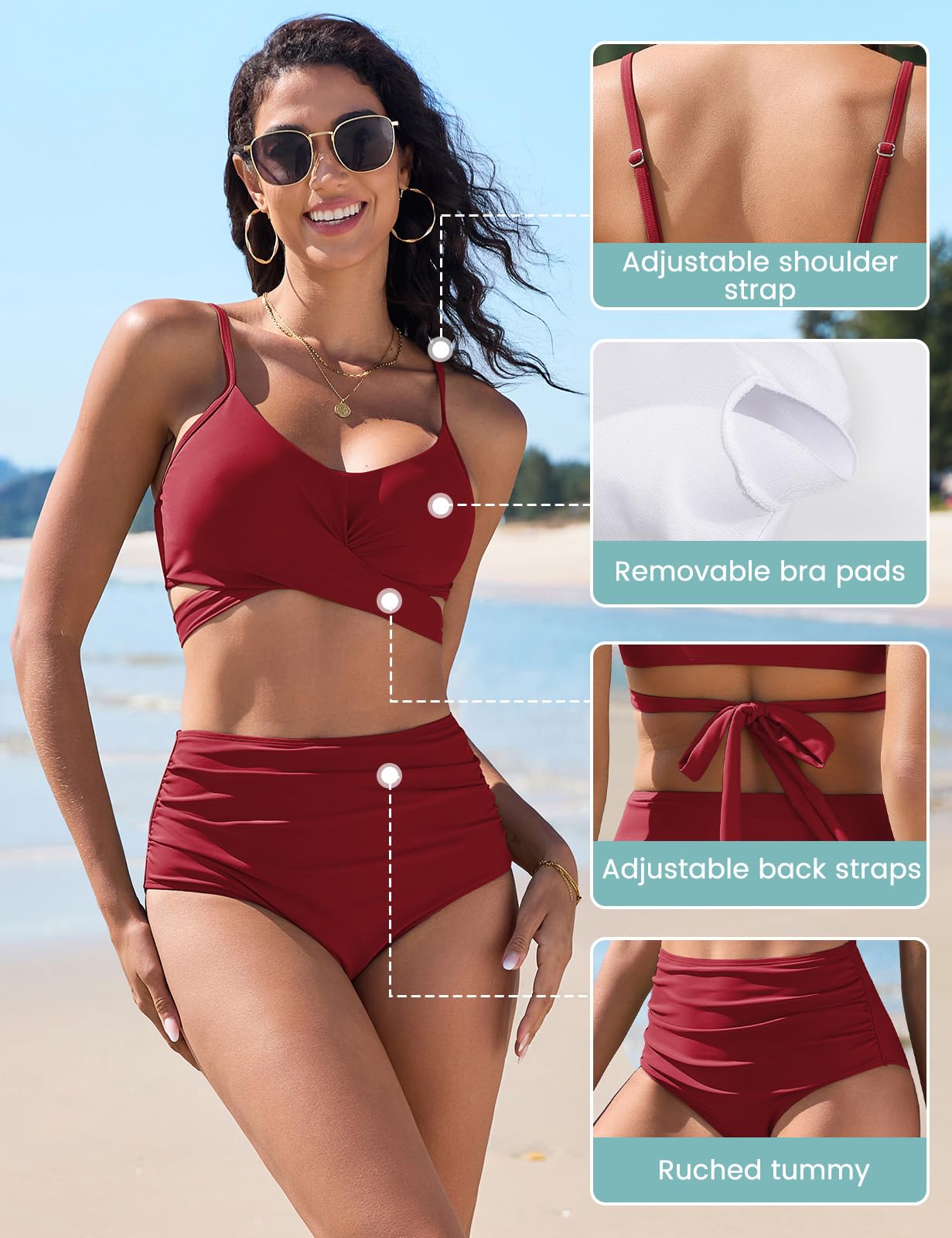 Waisted Bathing Suit