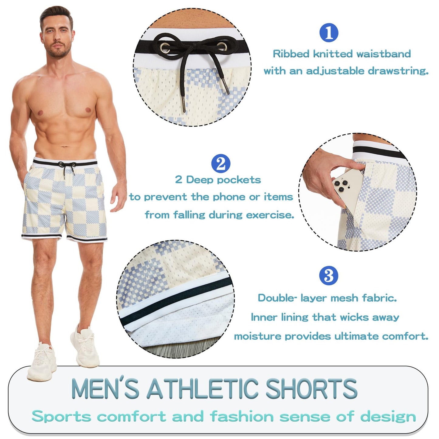 Basketball Athletic Shorts Men