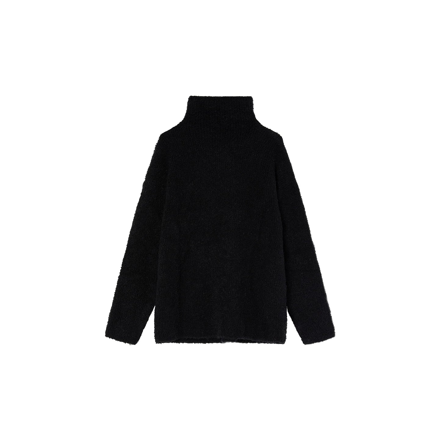 EBXN Jersey Mujer Algodón Cuello Alto