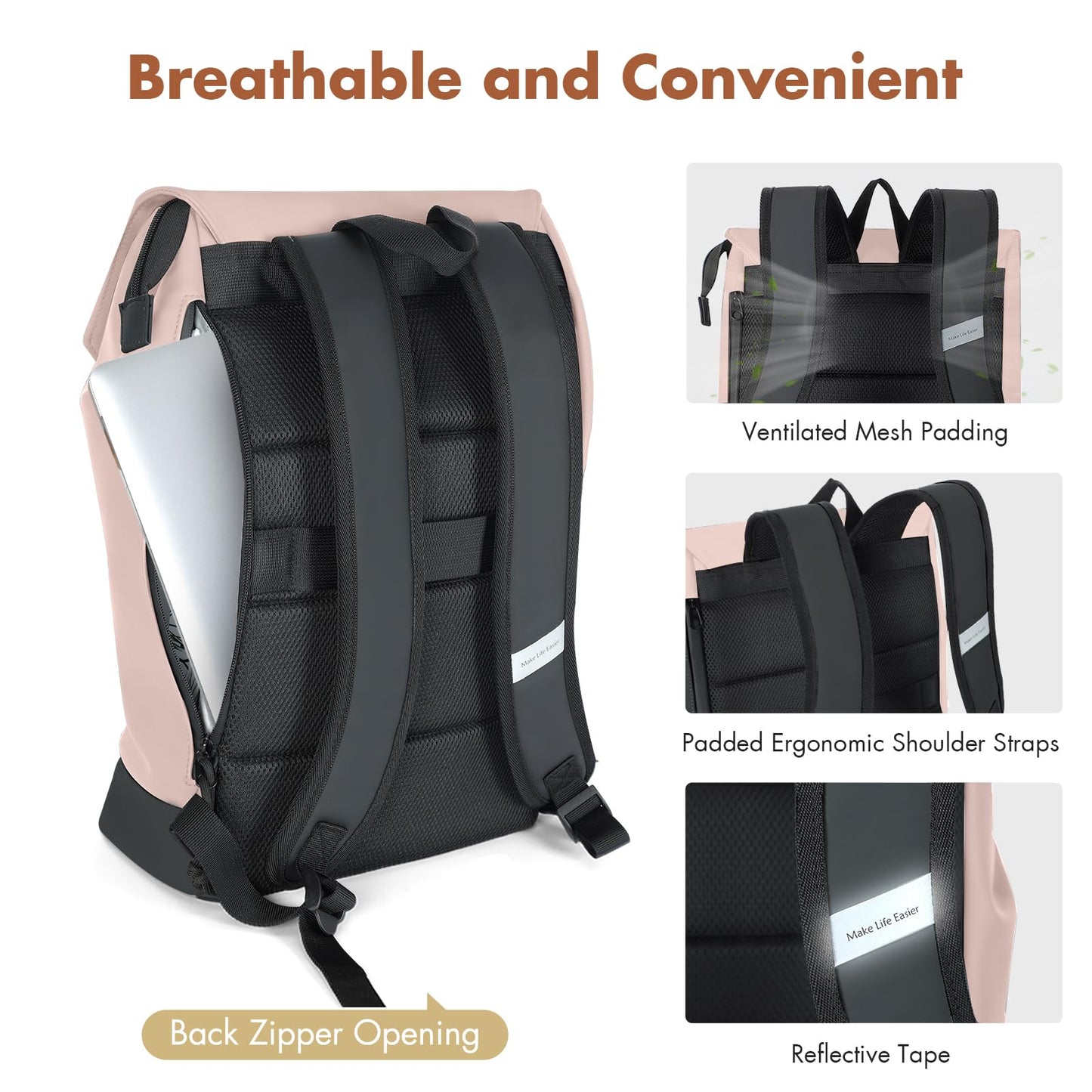 EBXN Mochila para Ordenador Portátil