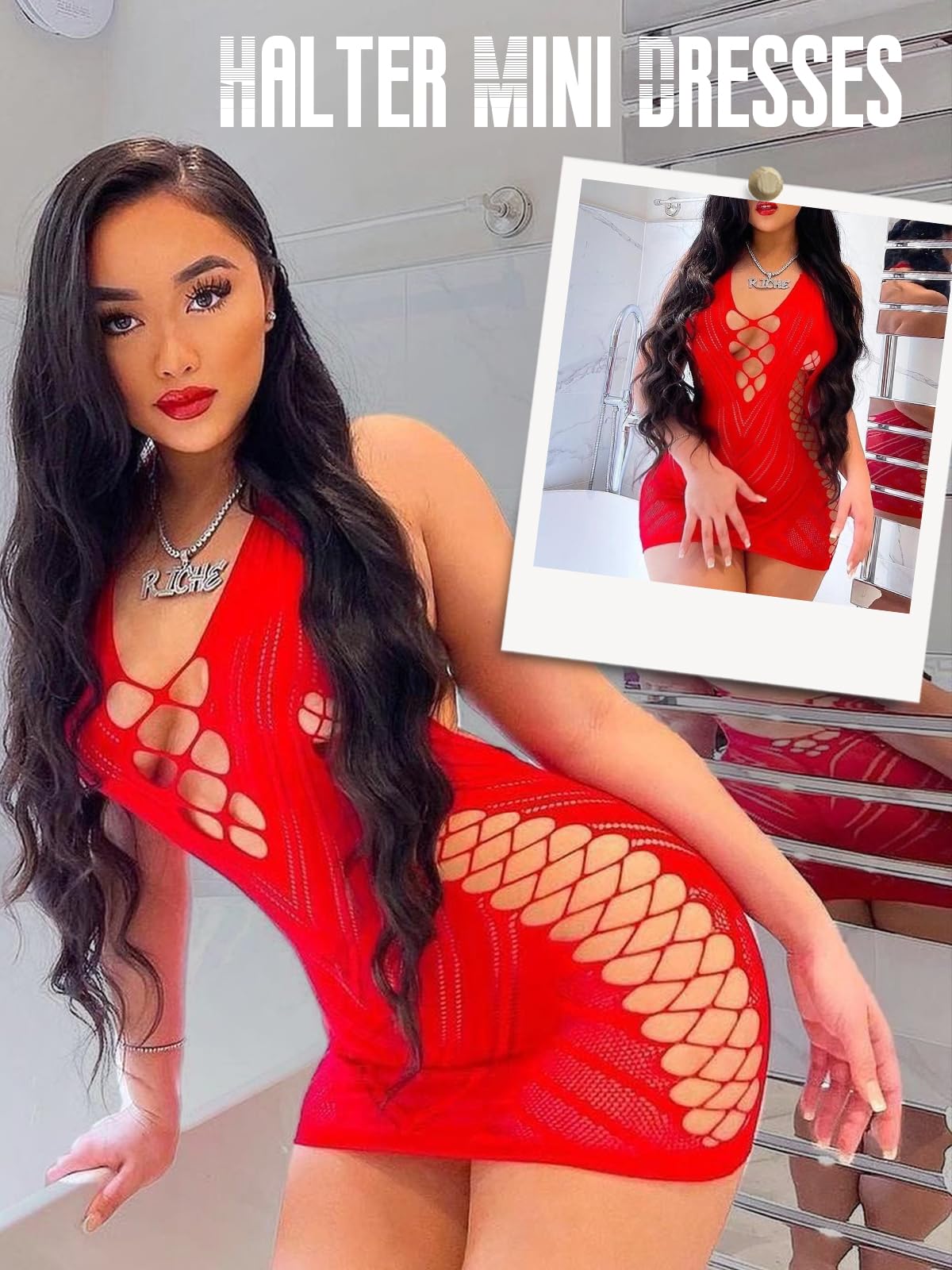 Sexy Pijama Fiesta Bodycon Mini Dress