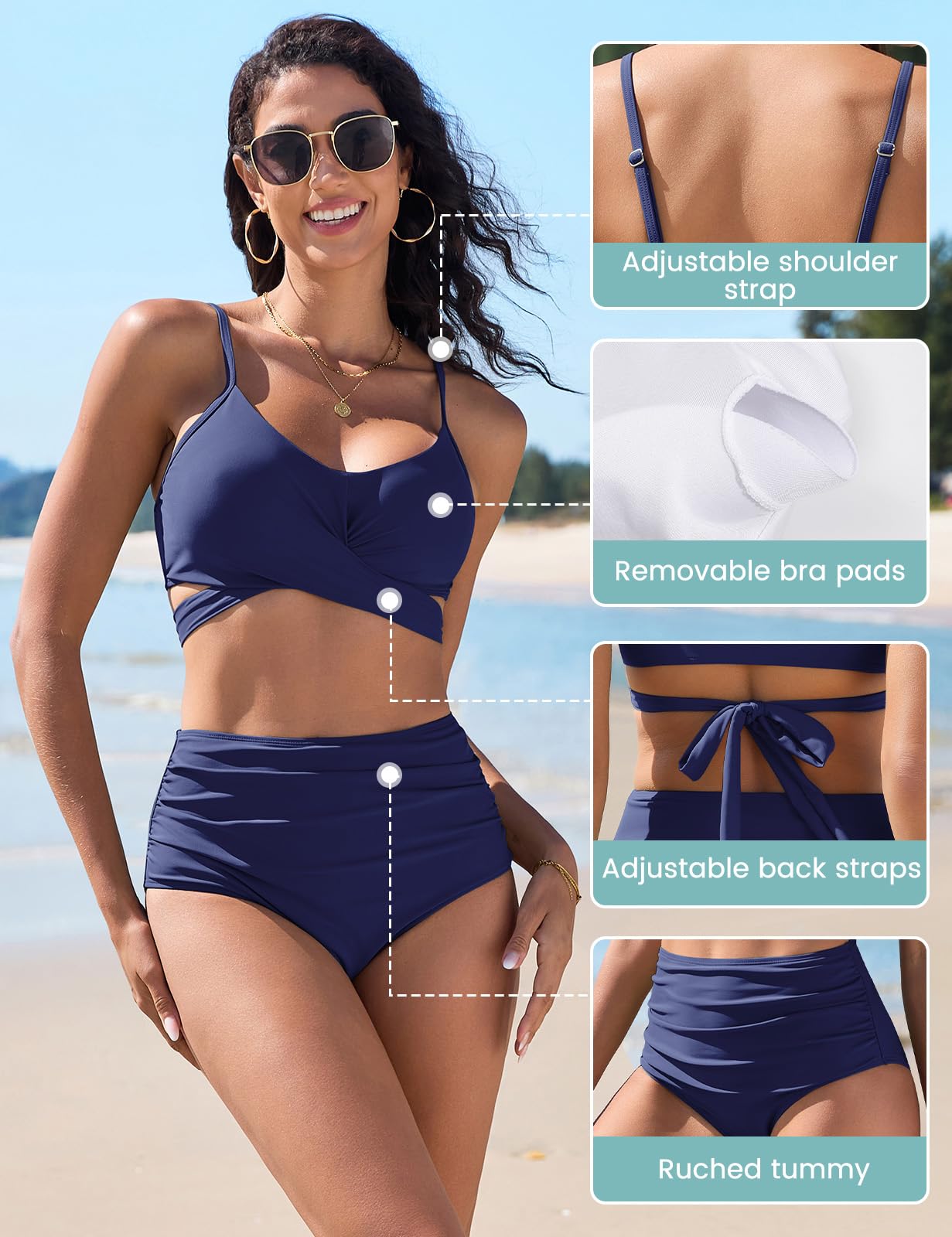 Waisted Bathing Suit
