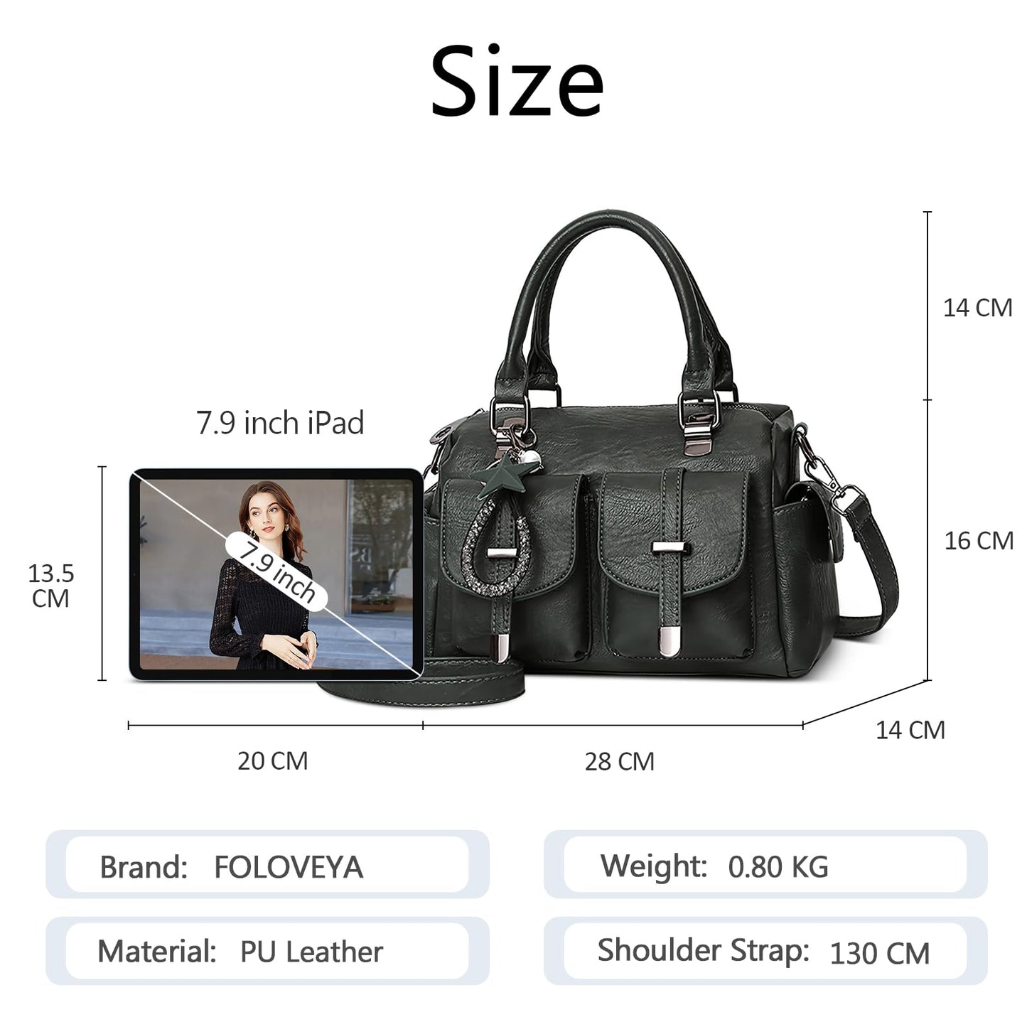 EBXN Retro Bolsos de Mujer